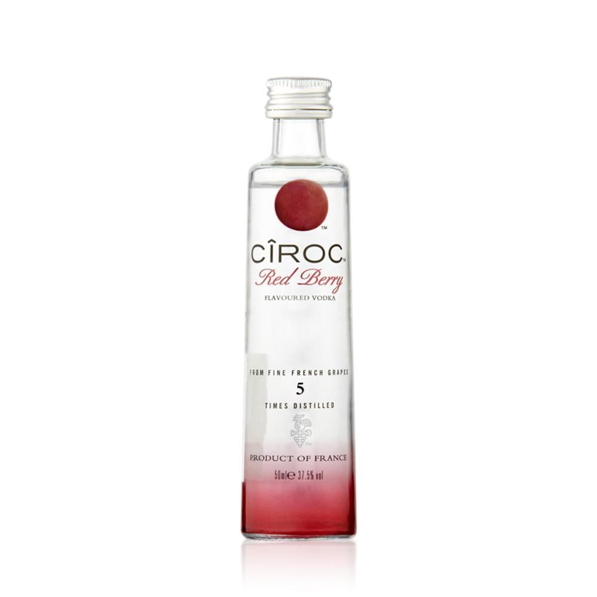 Ciroc Red Berry 50ml Sleeve (15 Bottles)