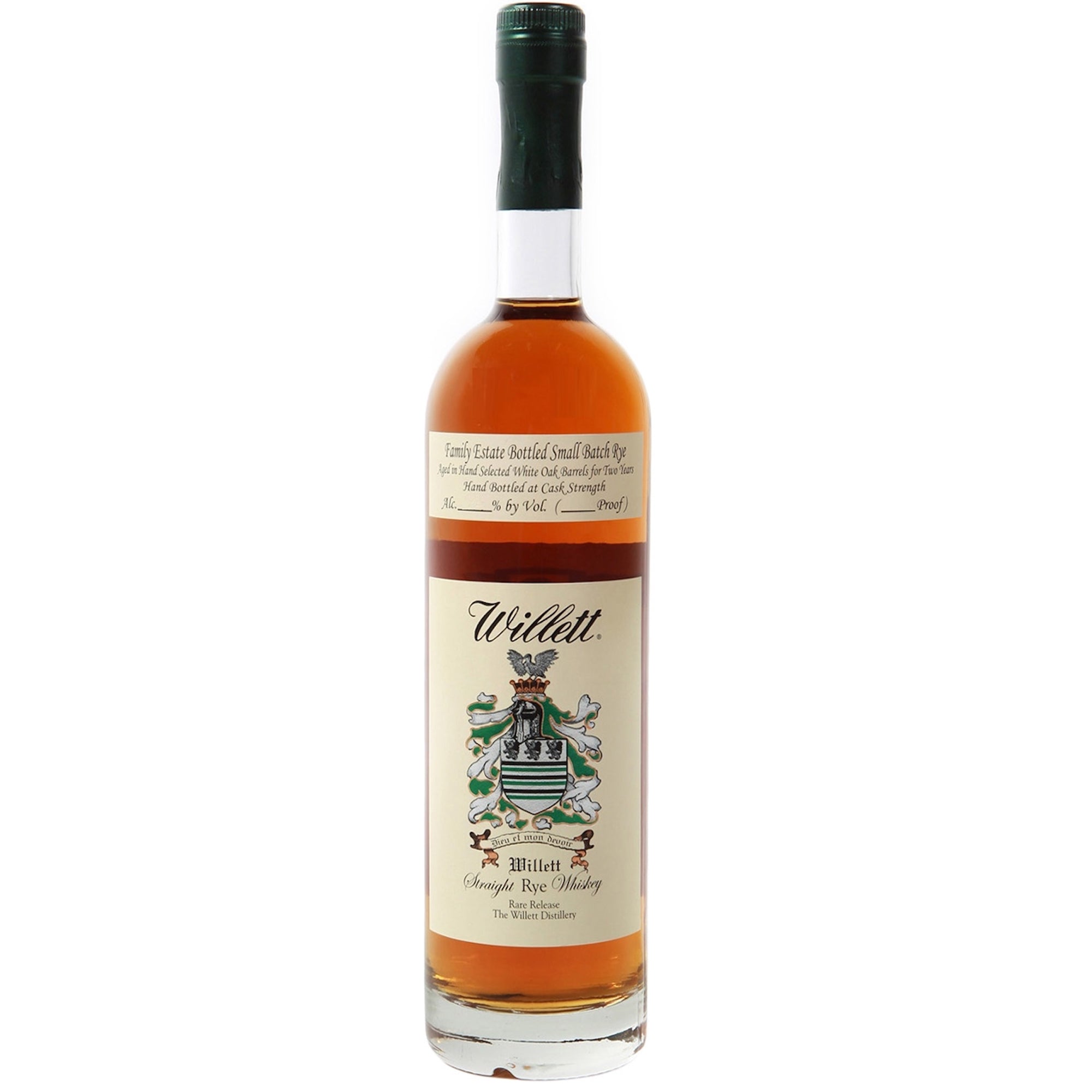 Willett Rye 4 Year Cask Strength Small Batch Whiskey