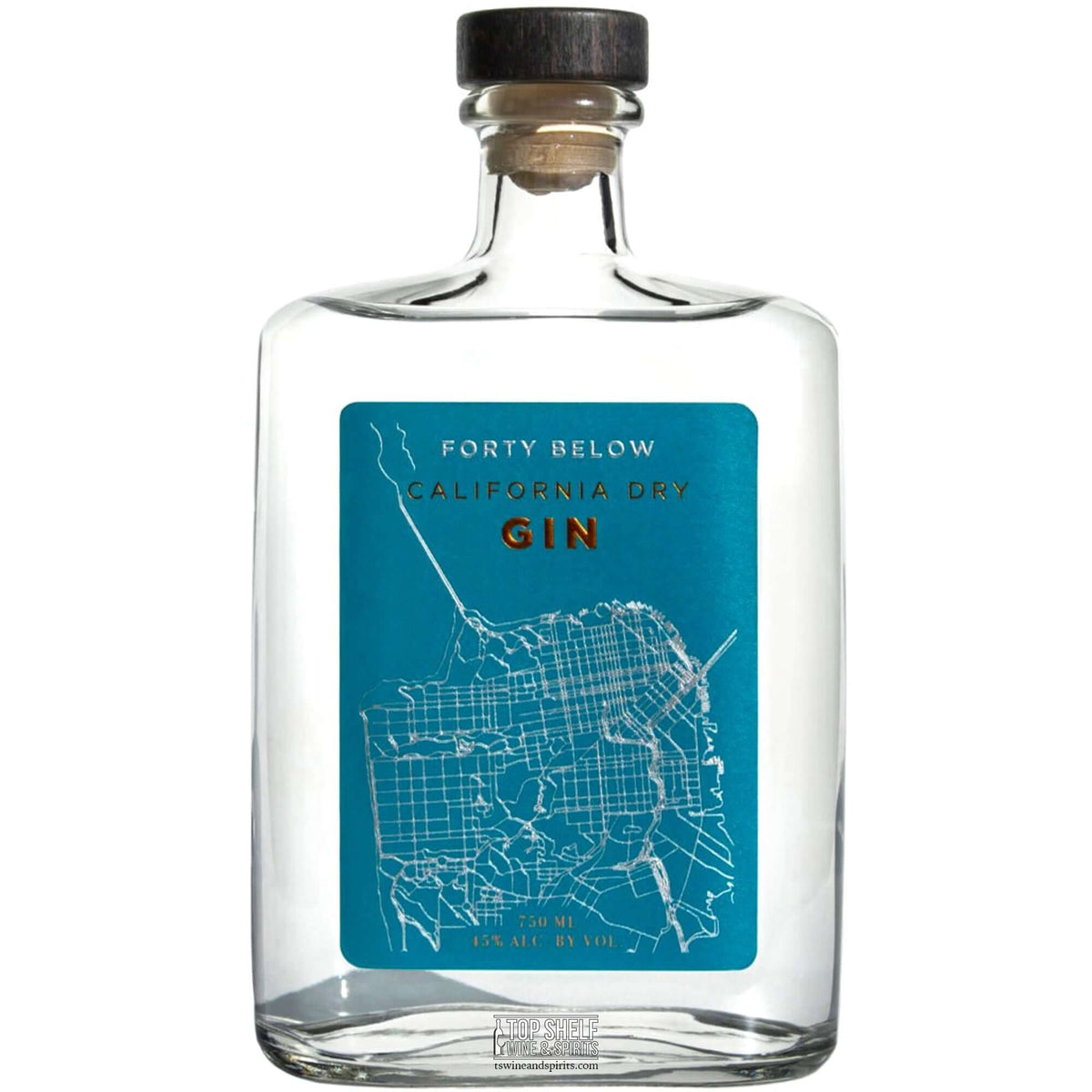 Forty Below California Dry Gin