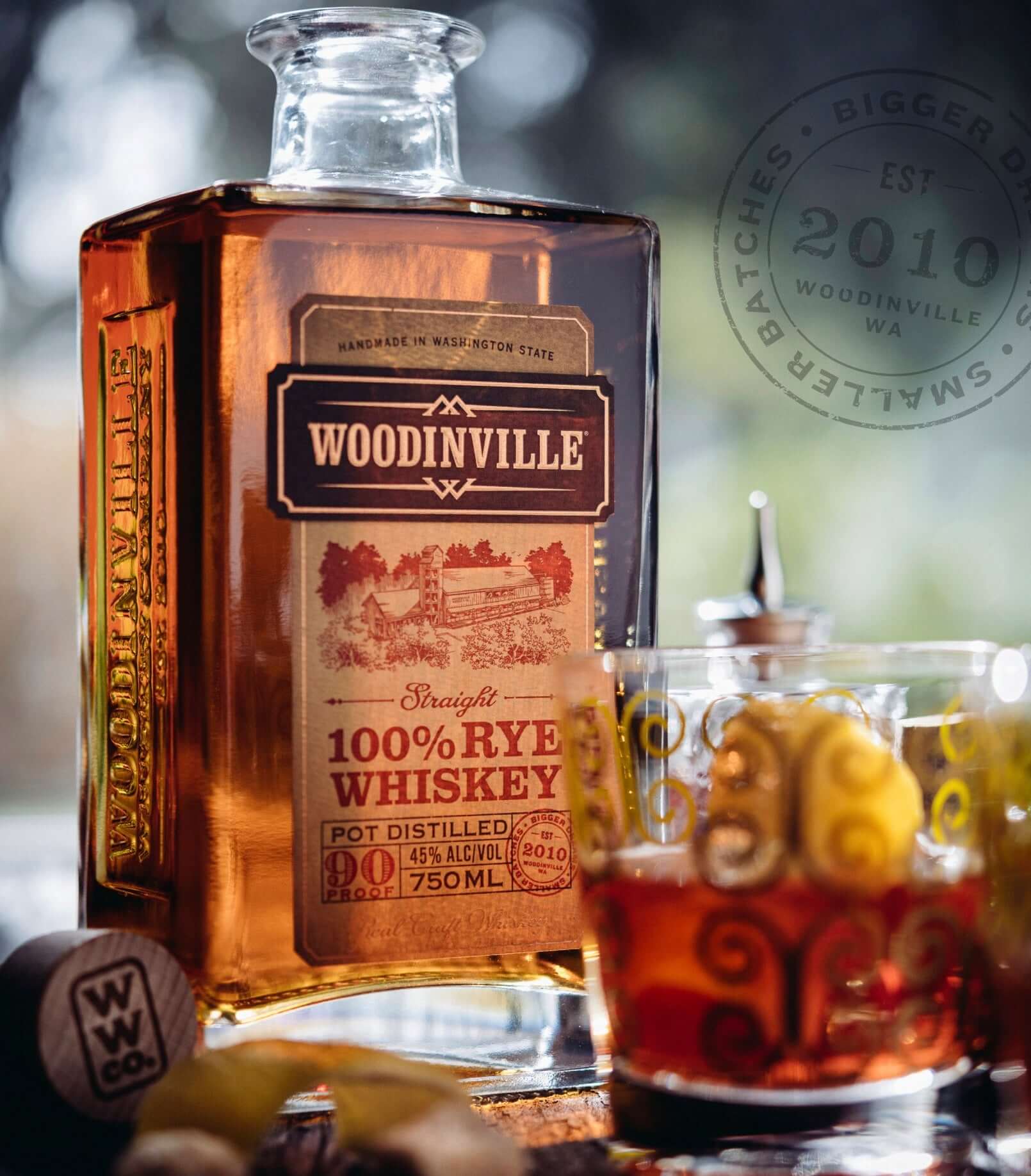Woodinville Whiskey Classic Cocktails