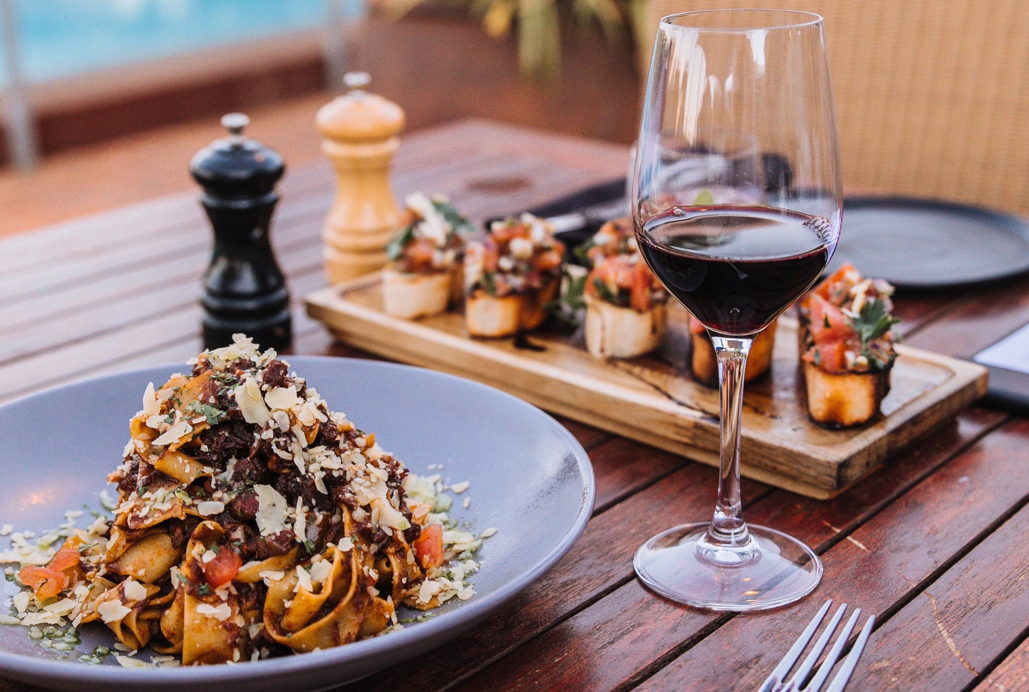 A Perfect Pairing: Homemade Pasta and Red Wine