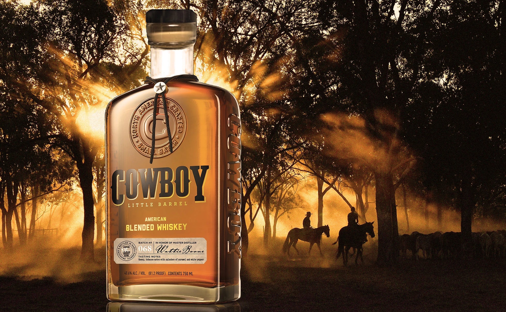 Cowboy Little Barrel Blended Whiskey