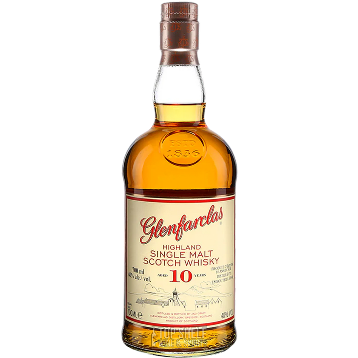 Glenfarclas 10年 & 12年 セット（700mlと1000ml ） Glenfarclas 10 Year Single Malt Scotch | Delivery & Gifting