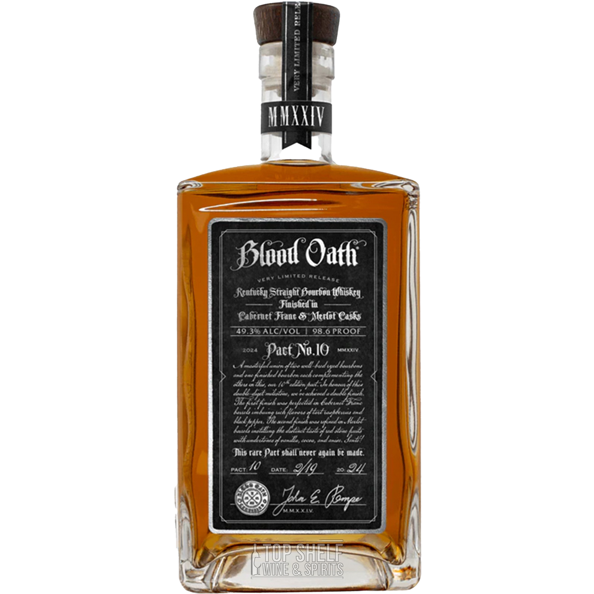 Blood Oath Pact No. 10 Bourbon