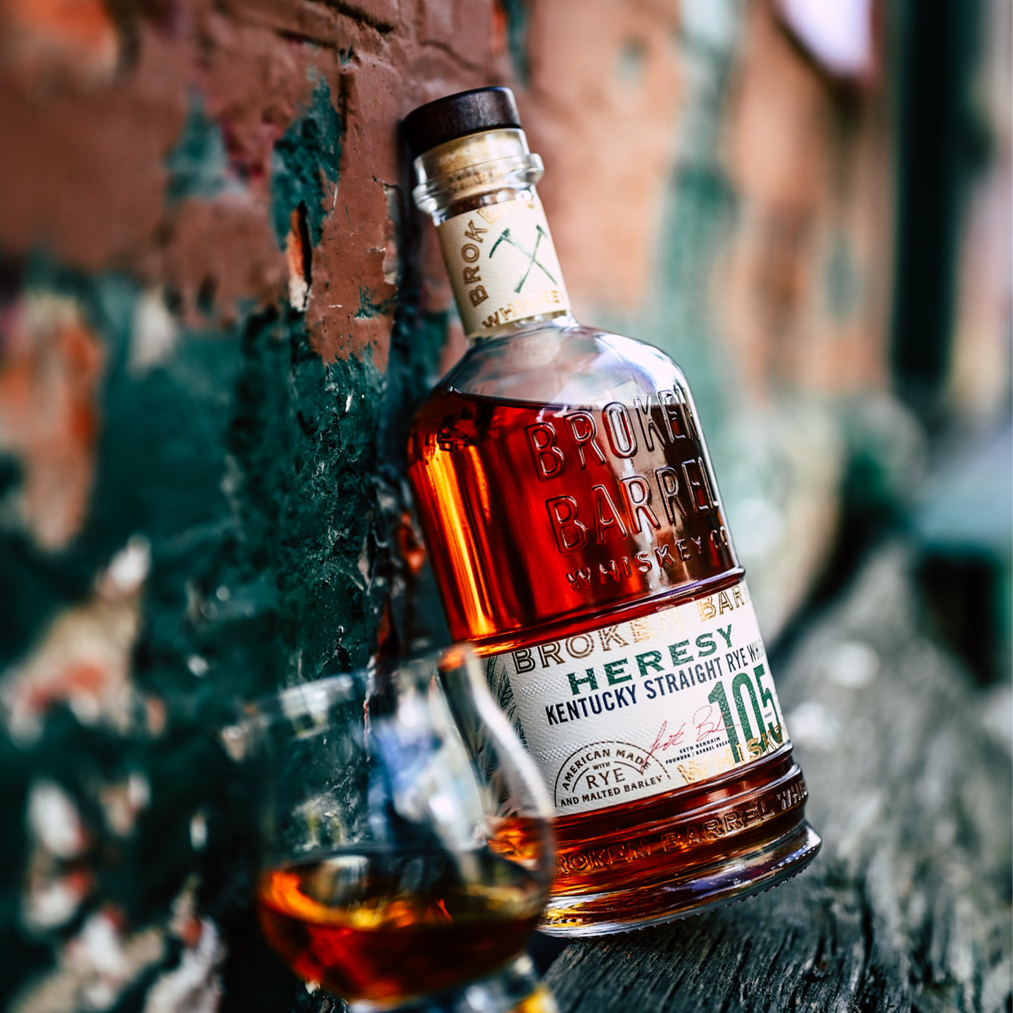 Broken Barrels Heresy Kentucky Rye Whiskey