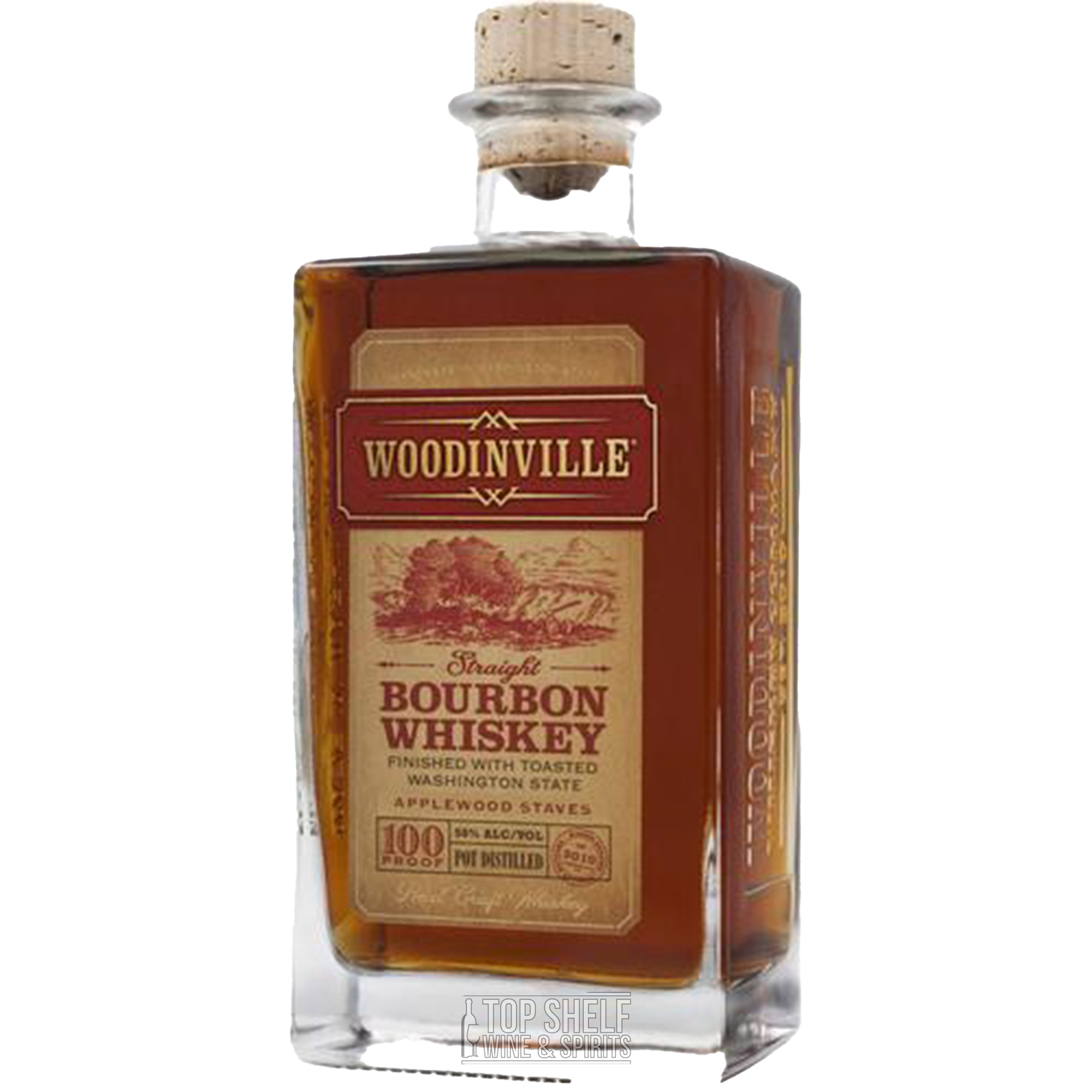 Woodinville Applewood Staves Straight Bourbon