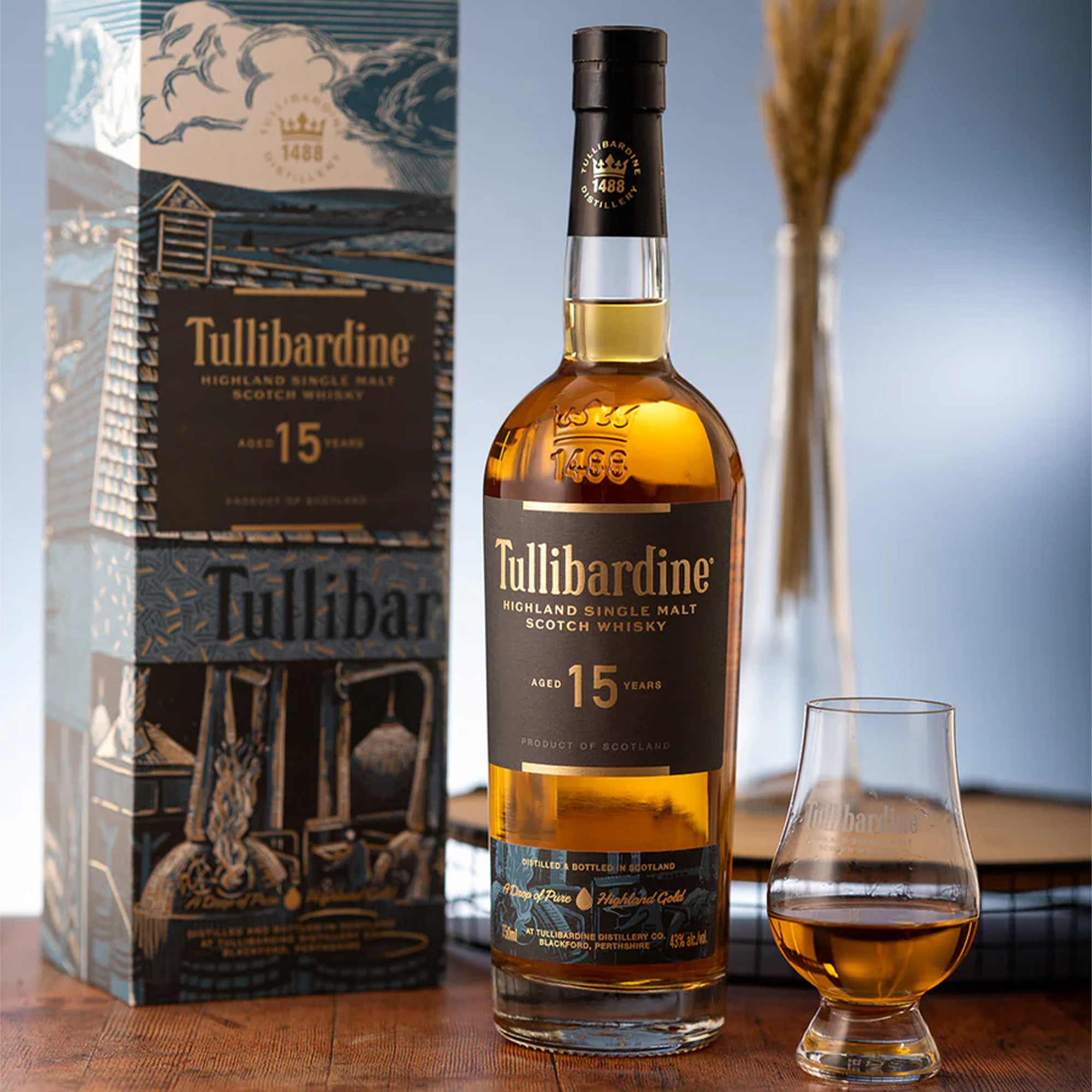Tullibardine 15 Year Highland Single Malt Scotch