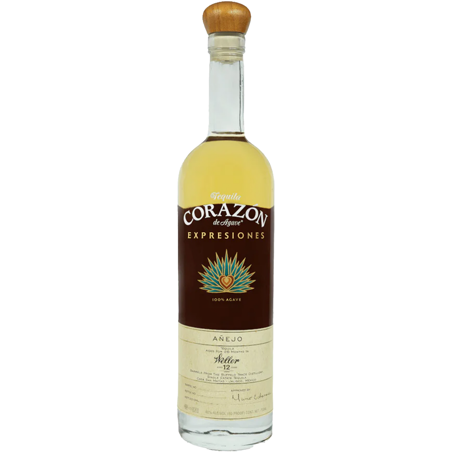 Corazon Expressiones Weller 12 Year Añejo Tequila | Delivery & Gifting