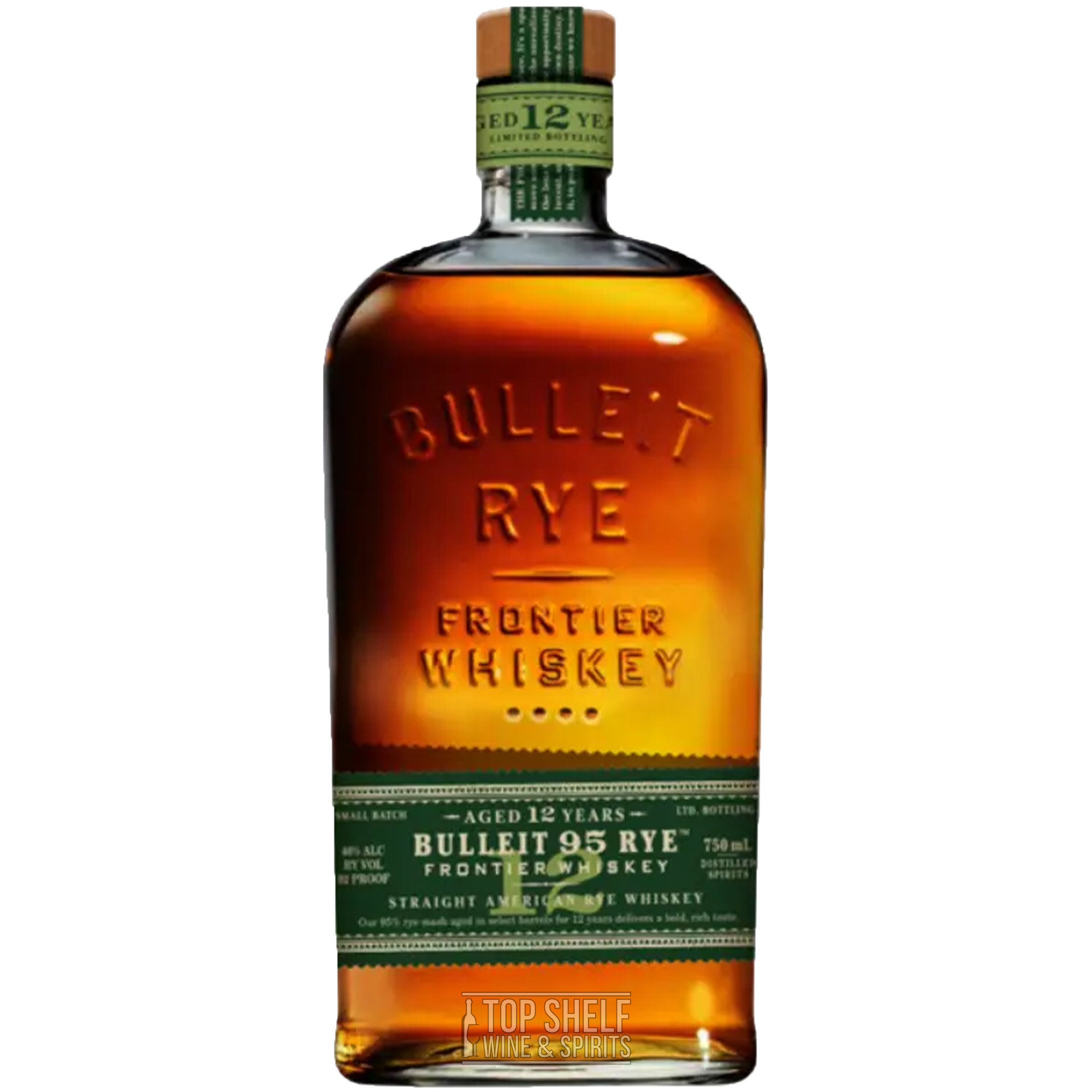 Bulleit Rye 12 Year Frontier Whiskey