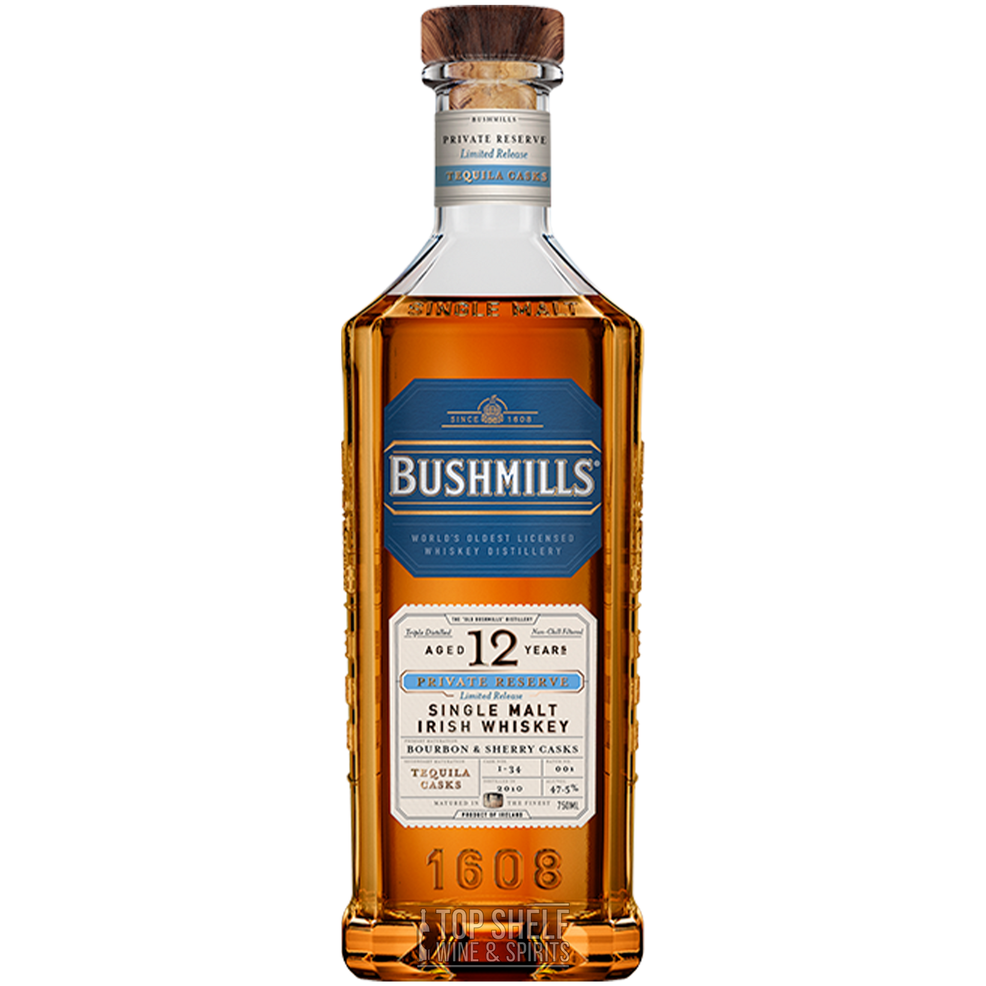 BUSHMILLS 12年✖️2本、10年✖️1本　シングルモルトウイスキー Bushmills Tequila Cask 12 Year Private Reserve Whiskey | Delivery