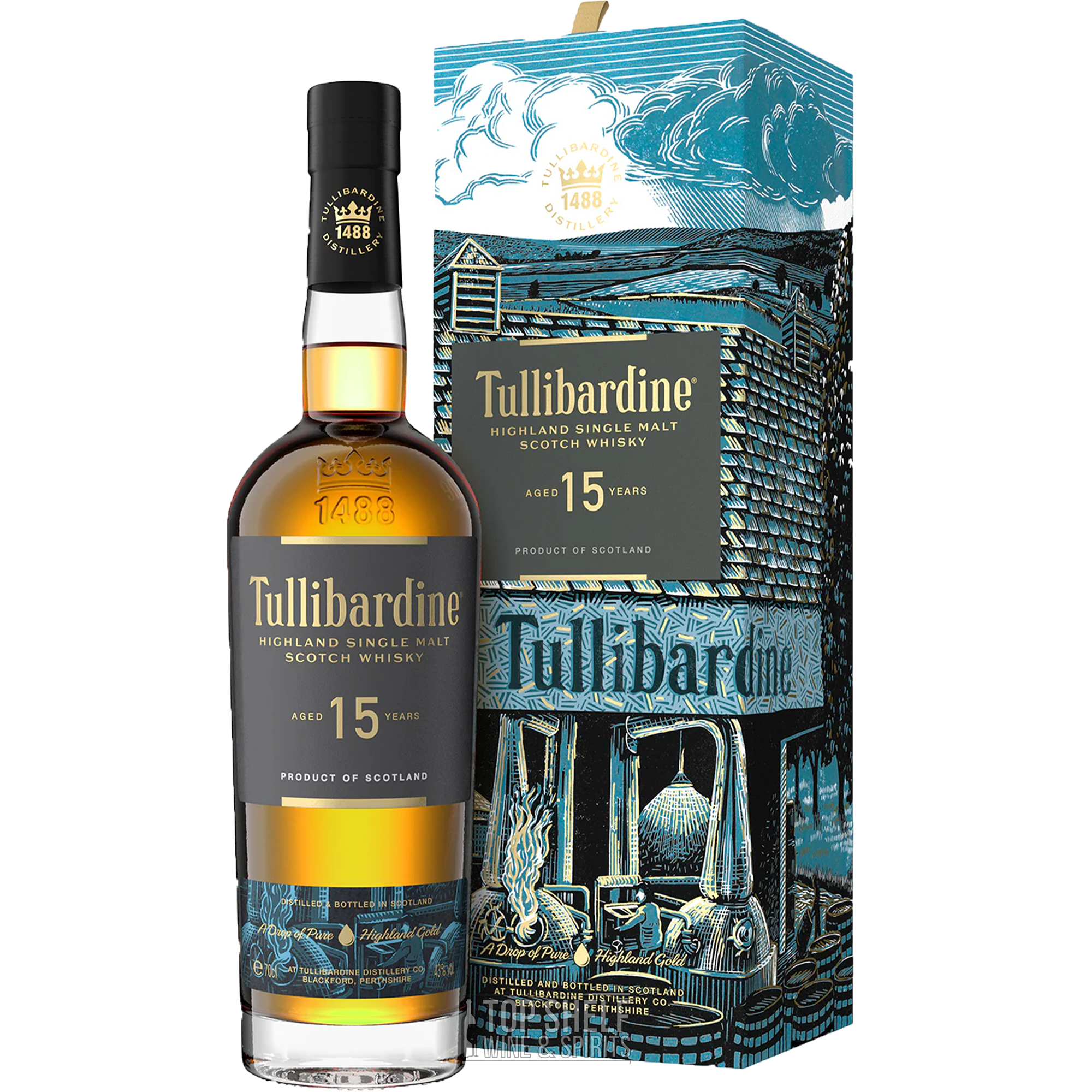 Tullibardine 15 Year Highland Single Malt Scotch