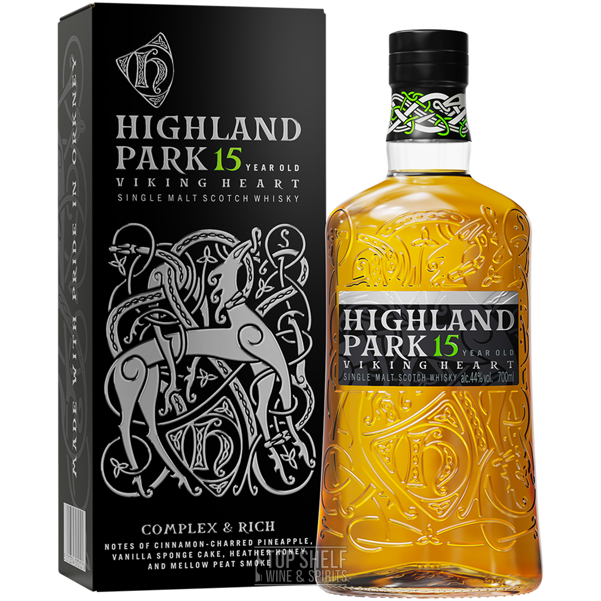 Highland Park 15 Year Viking Heart Single Malt Scotch