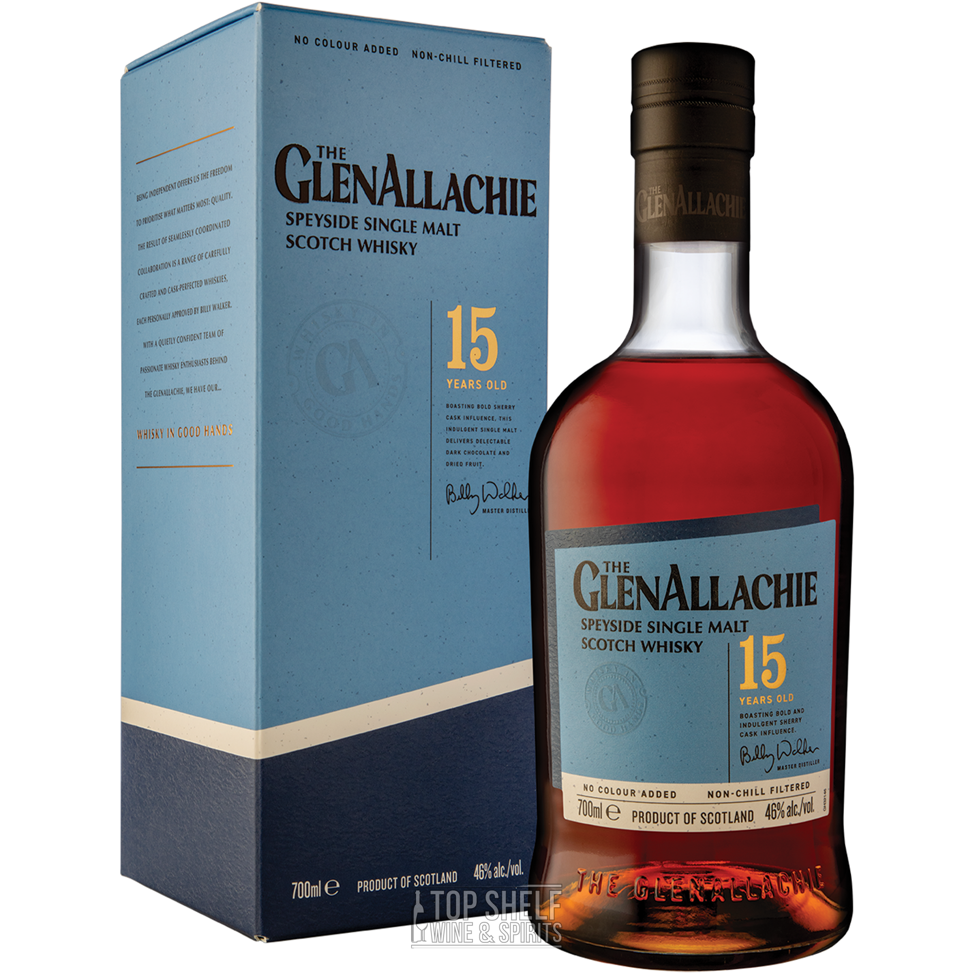GlenAllachie 15 Year Single Malt Scotch