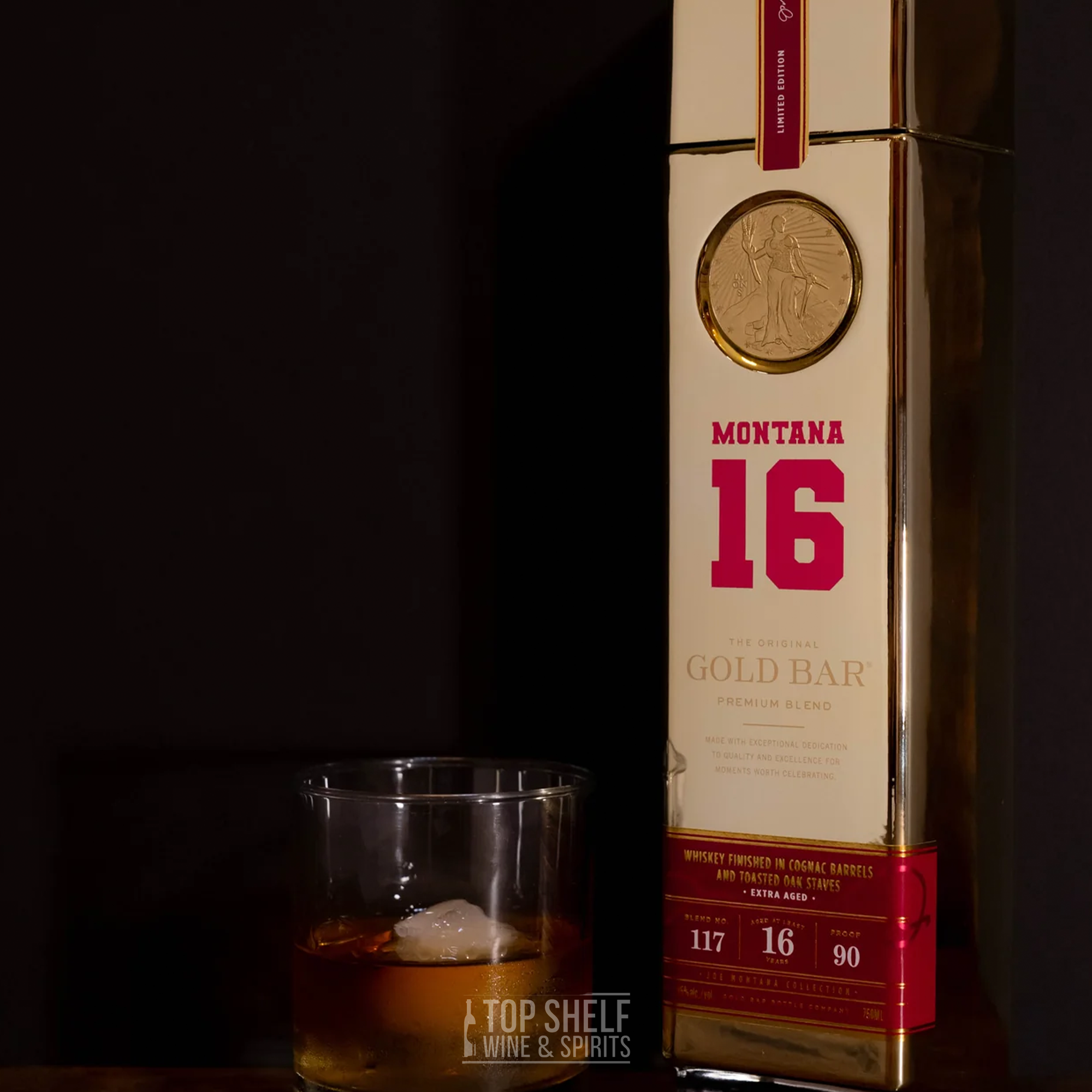 Gold Bar Joe Montana Blend 117 Whiskey