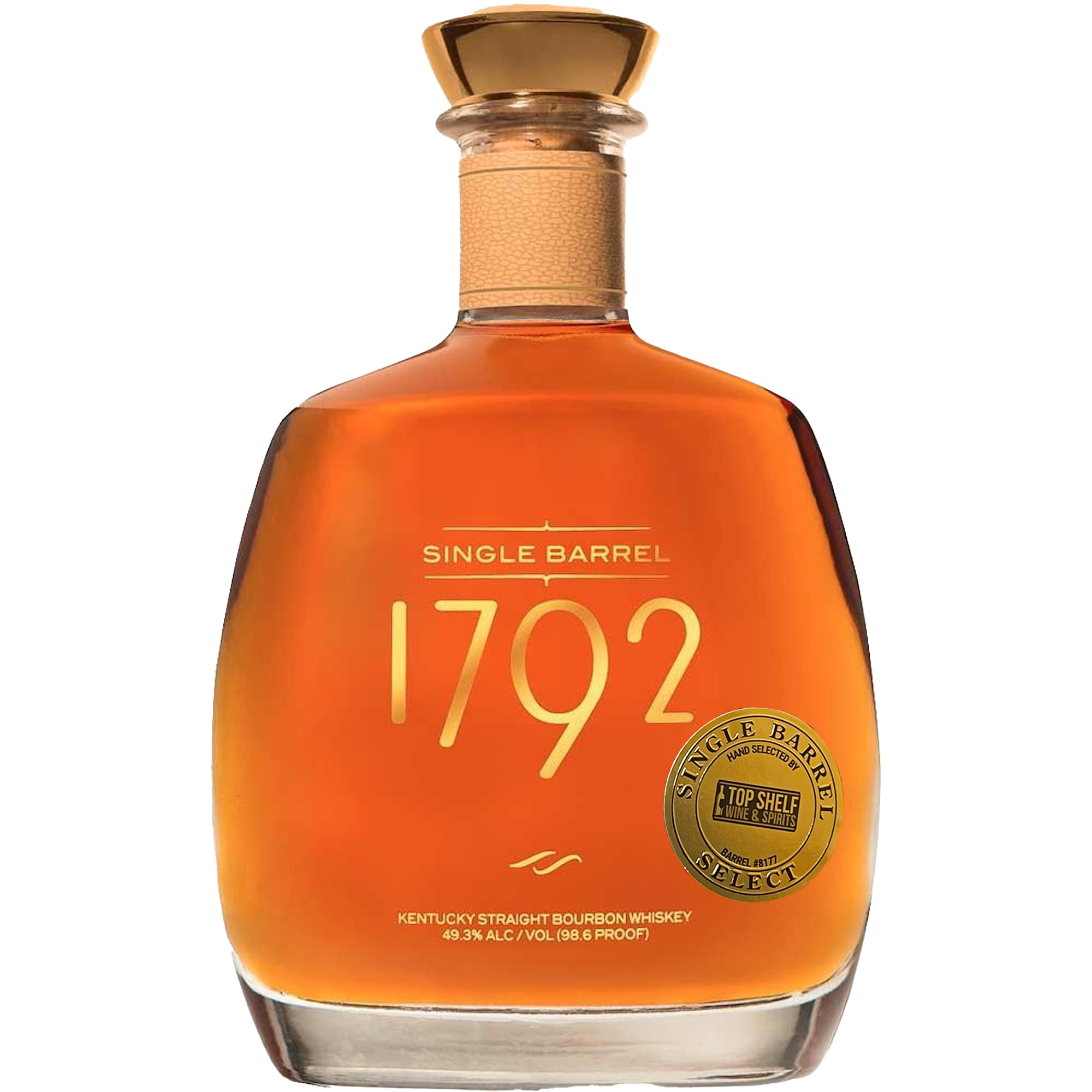 1792 Single Barrel Bourbon (Private Selection)