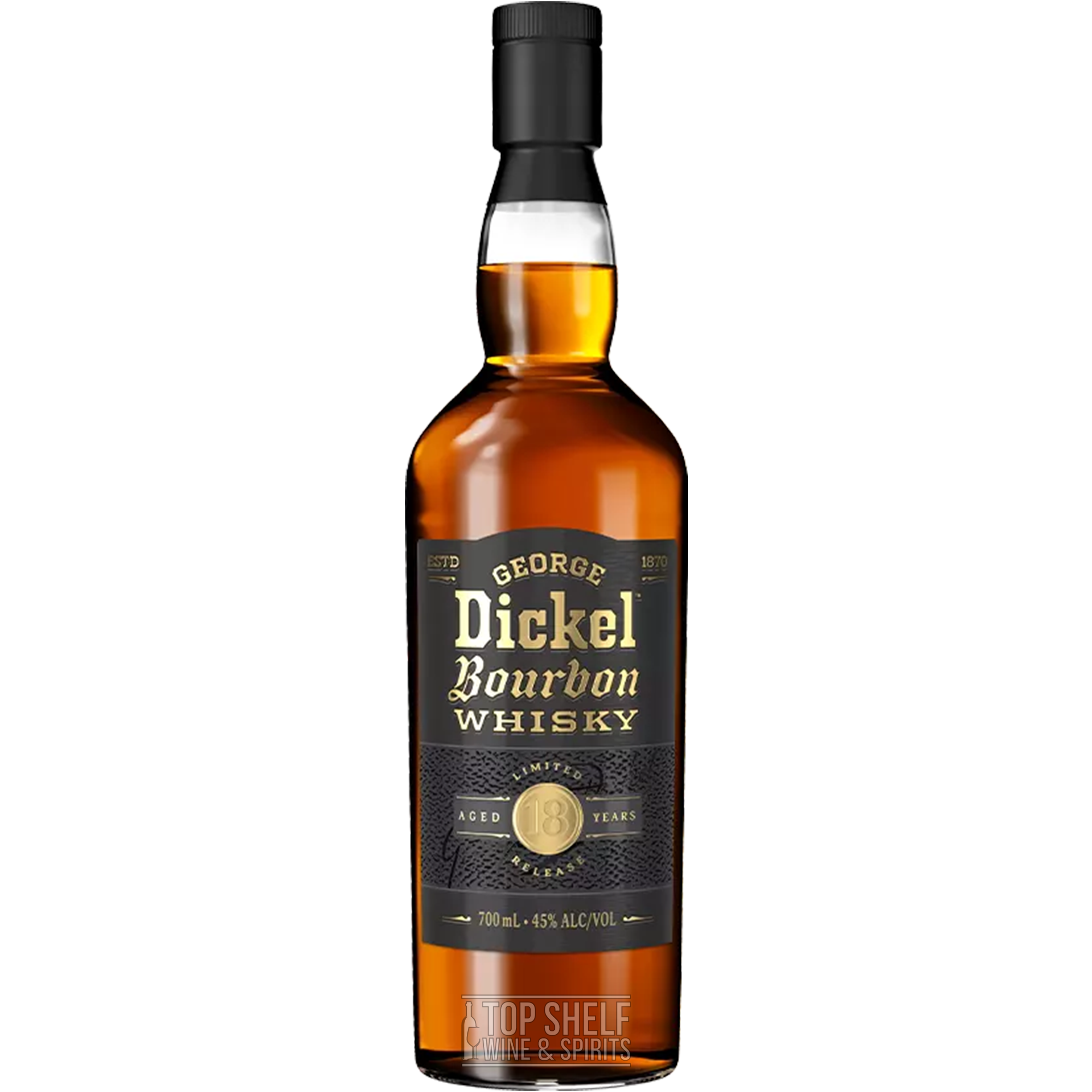 George Dickel 18 Year Limited Release Bourbon 700ml