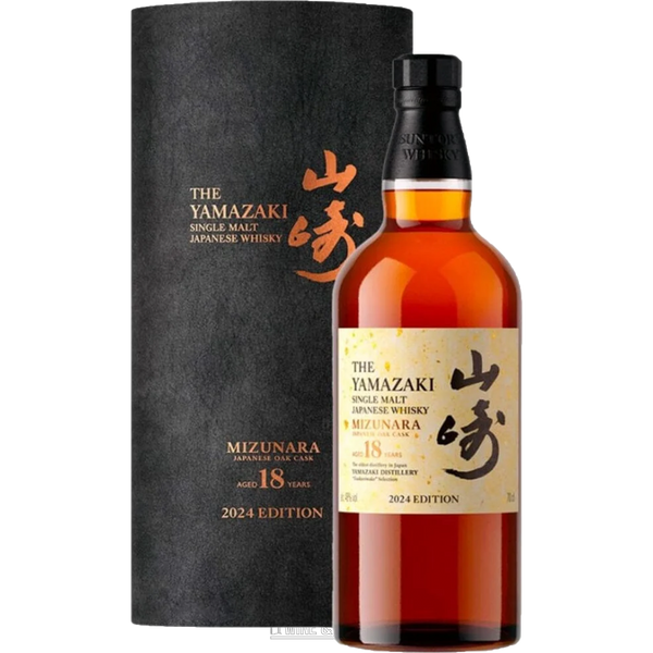 Yamazaki Mizunara 18 Year 2024 Edition Japanese Single Malt