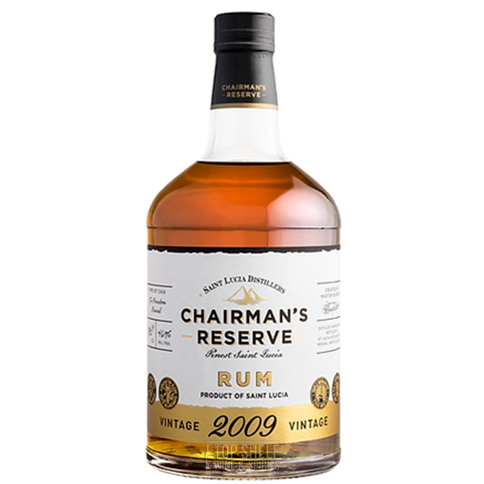 Chairman's Reserve 2009 Vintage Finest Saint Lucia Rum