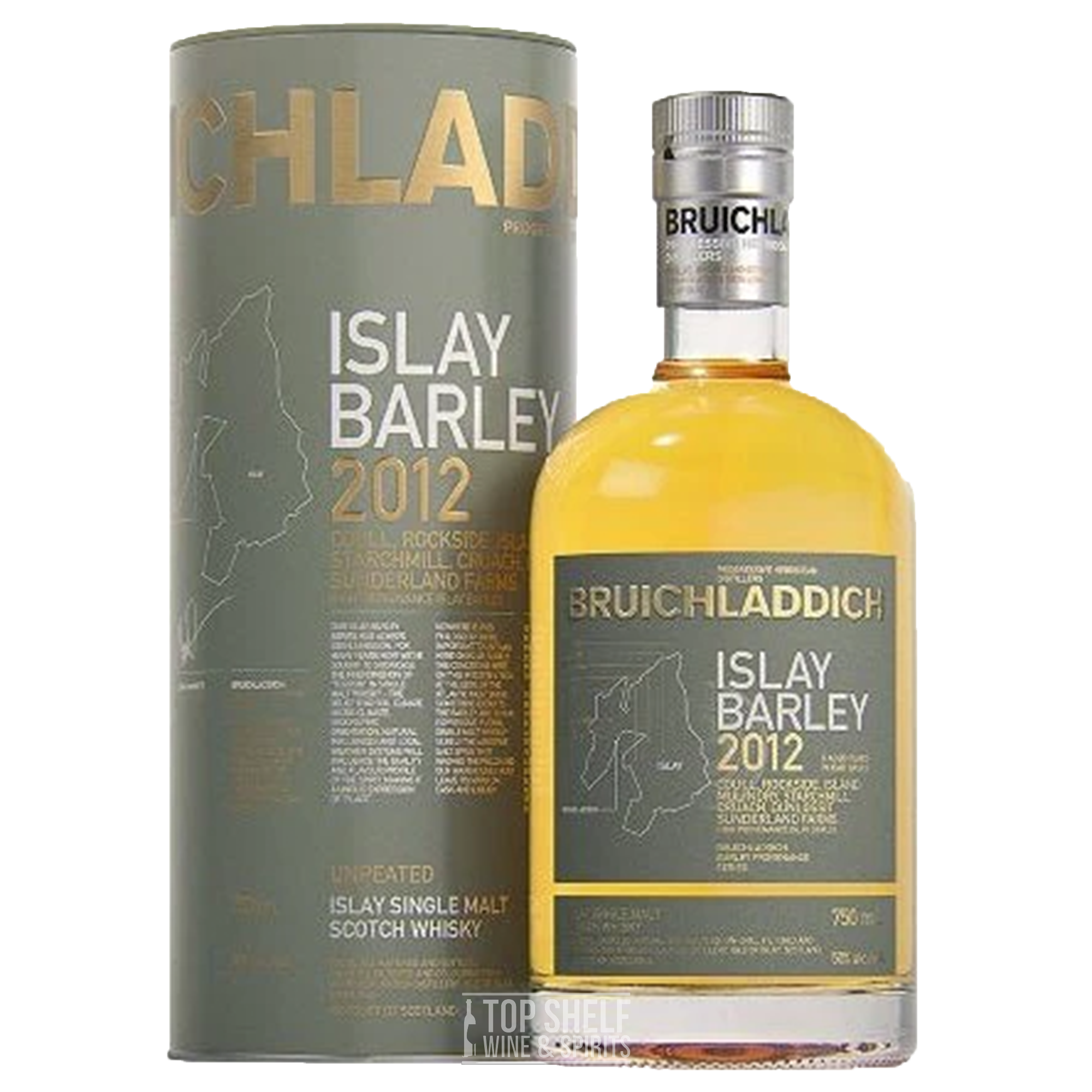 Bruichladdich 2012 Islay Barley Single Malt Scotch