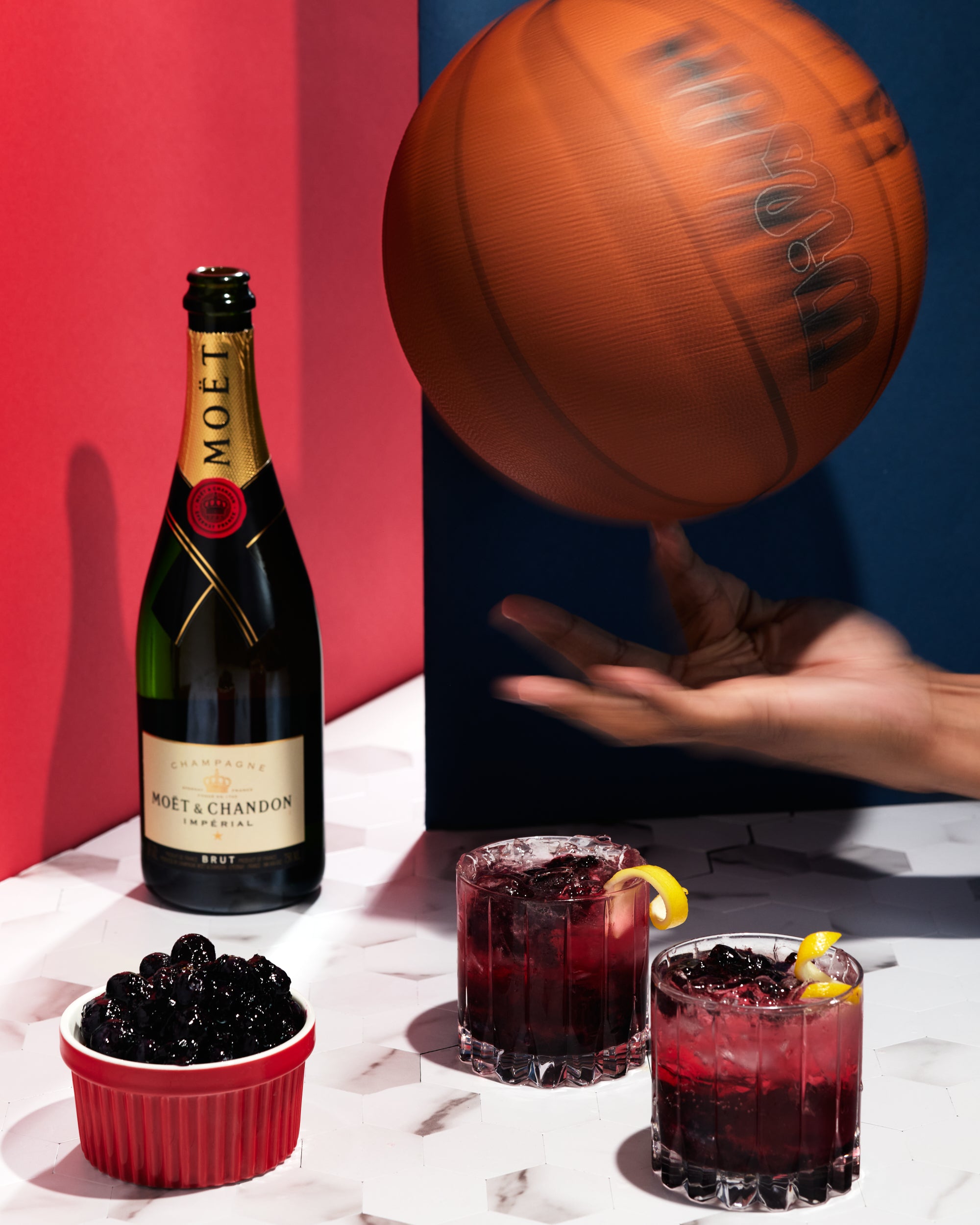 Moet & Chandon Nectar Imperial Rose w/ Limited Edition NBA Gift Box -  Holiday Wine Cellar