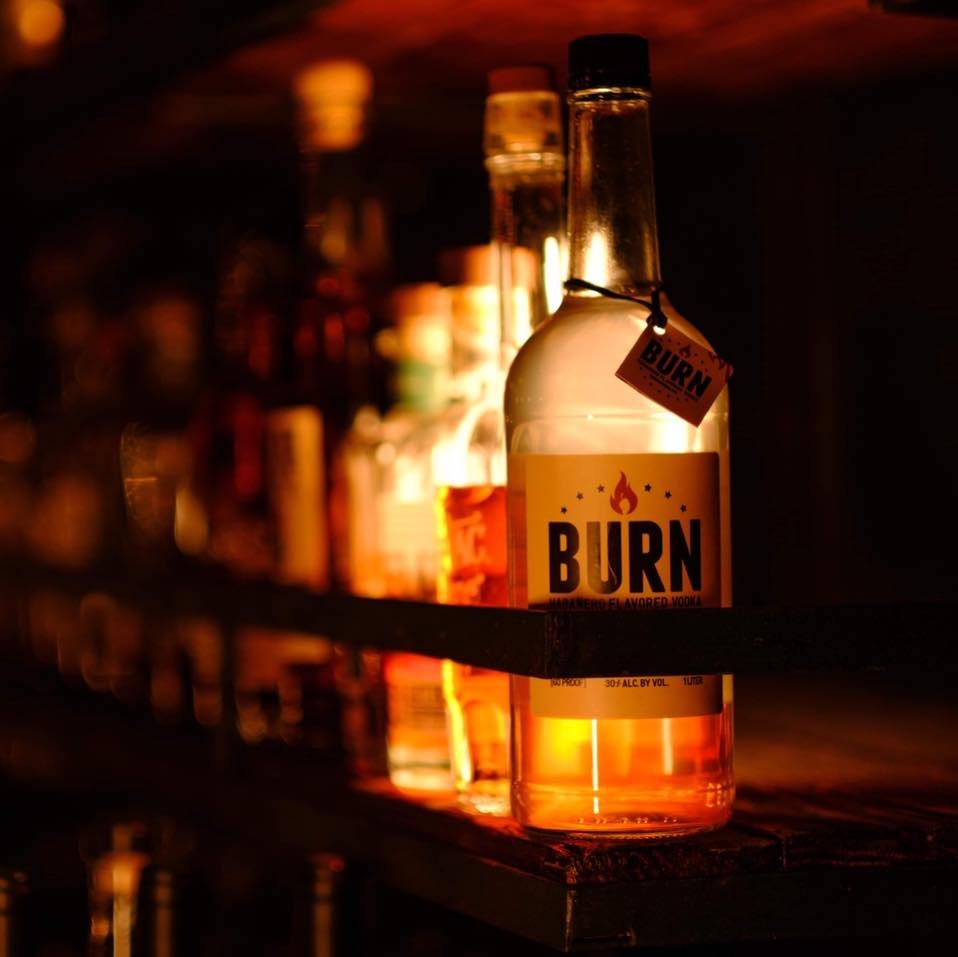 Burn Habanero Flavored Original Vodka 1L