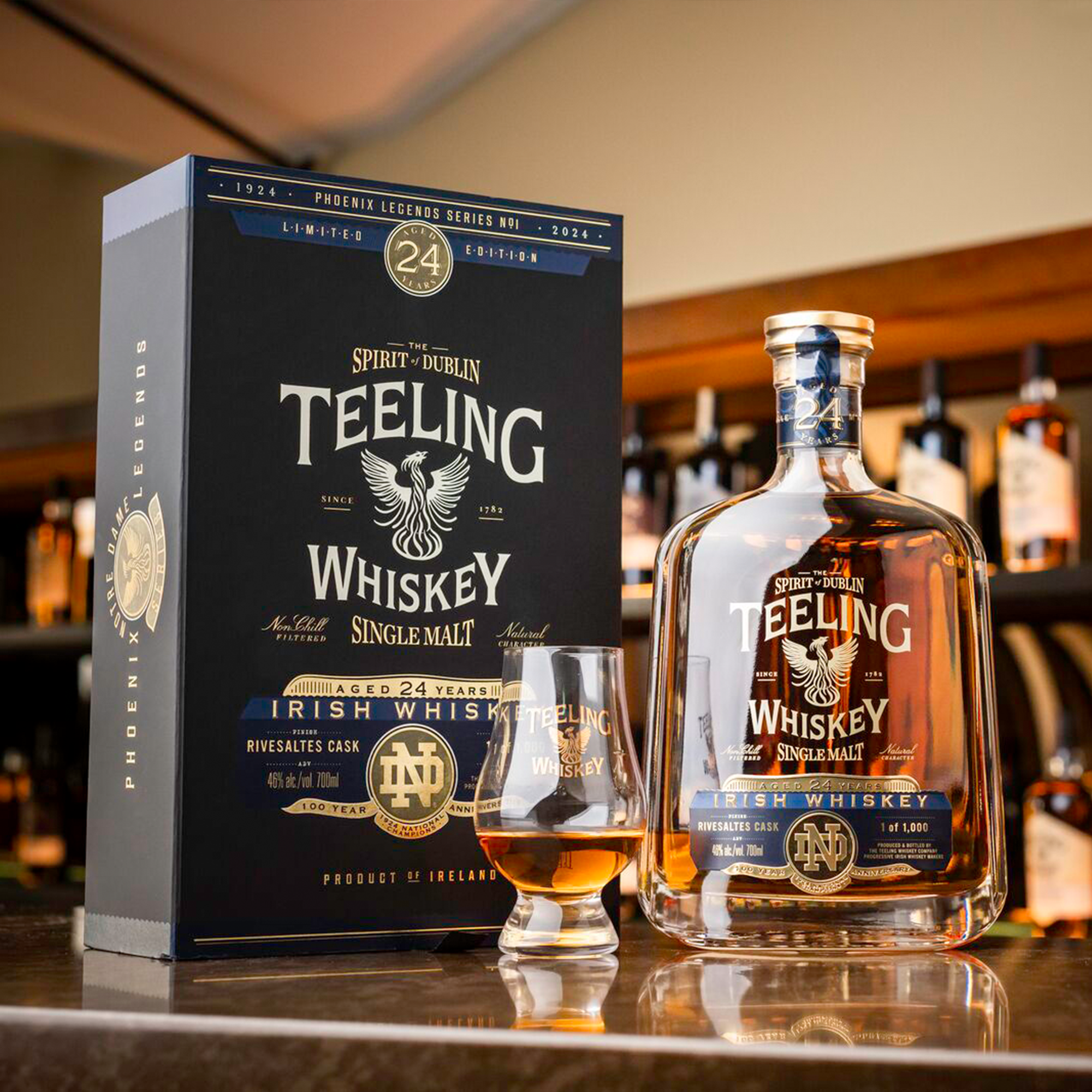 Teeling Phoenix Legends Edition No. 1 Anniversary 24 Year Irish Whiskey