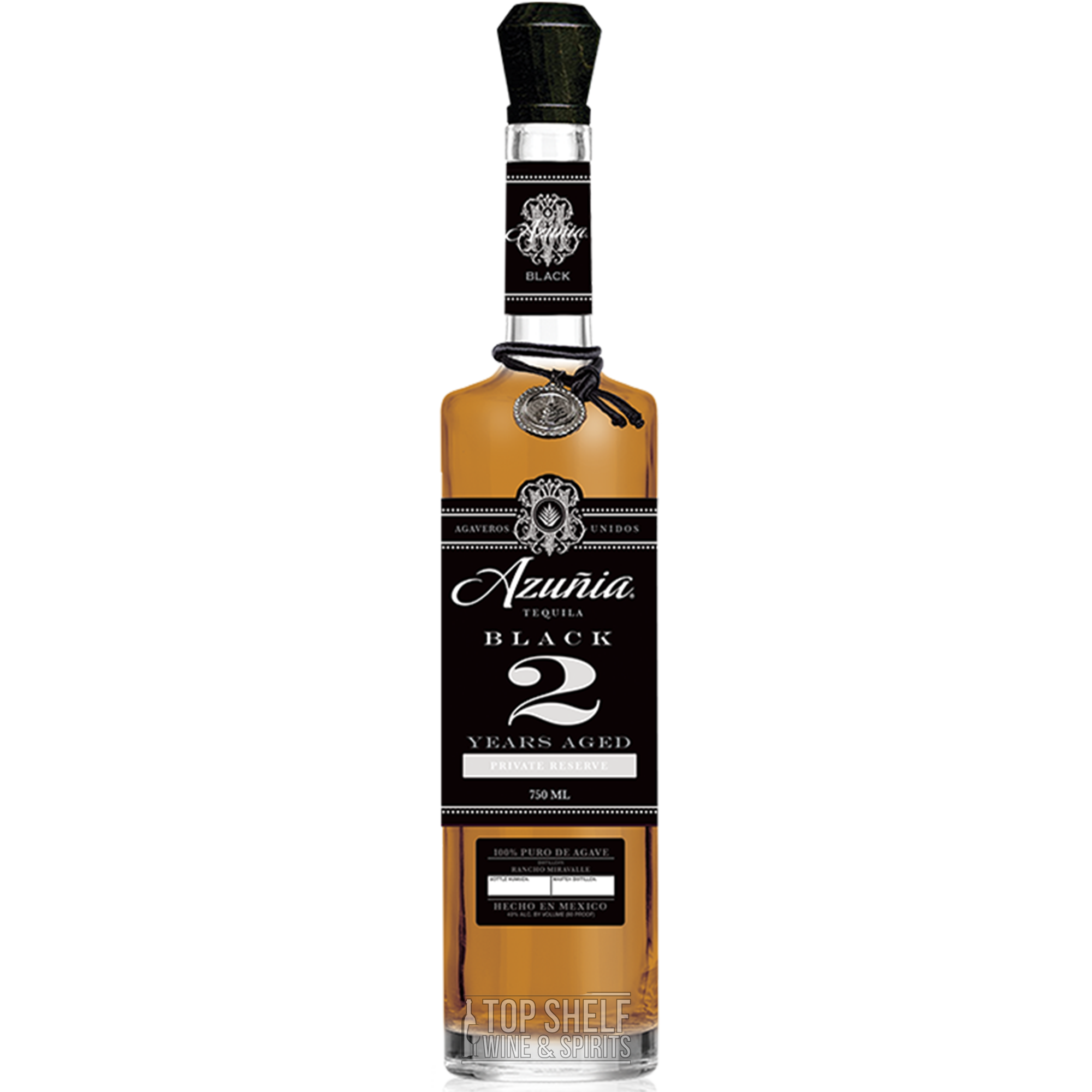 Azunia Black Label Special Edition Anejo 2 Year Tequila