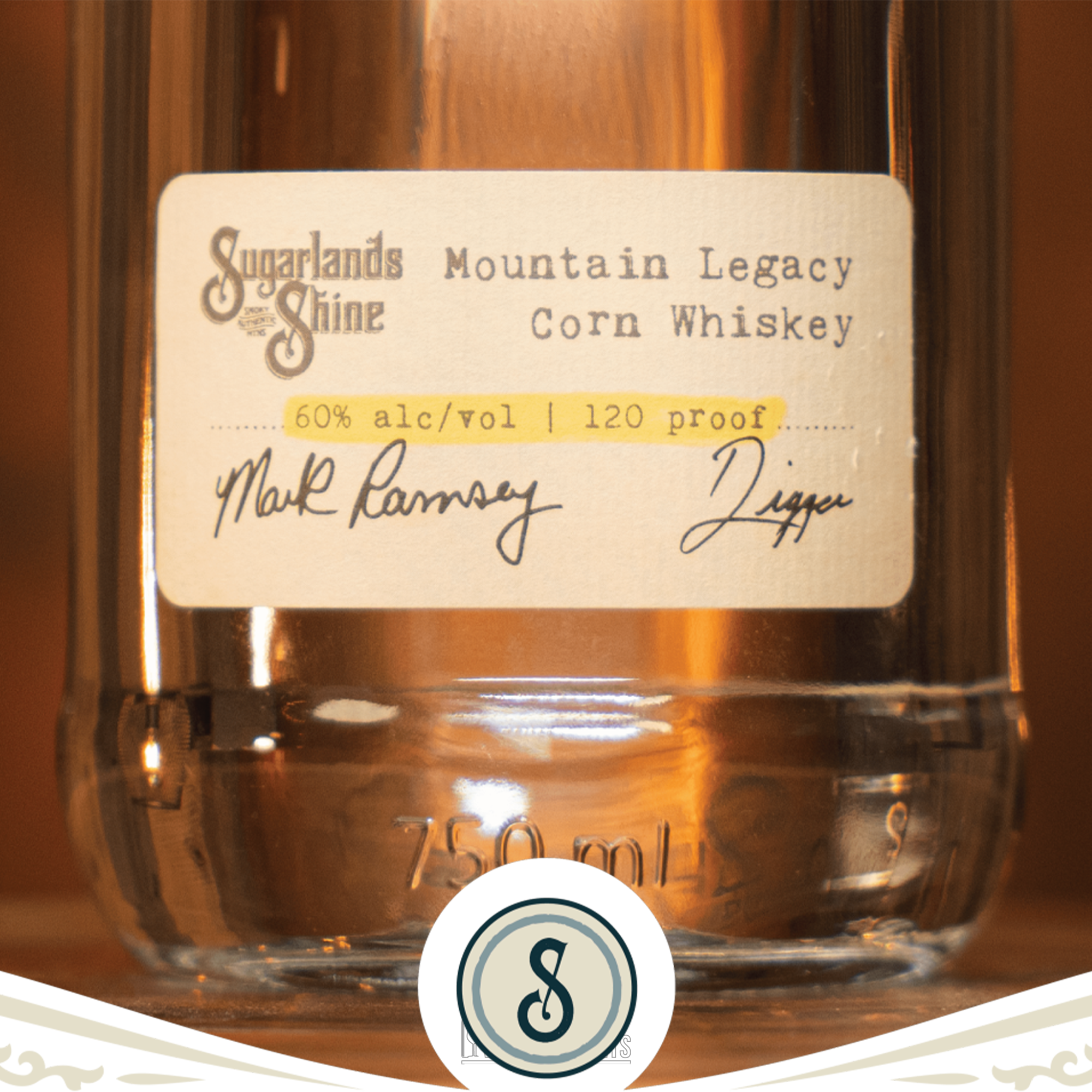 Sugarlands Mountain Legacy Corn Whiskey