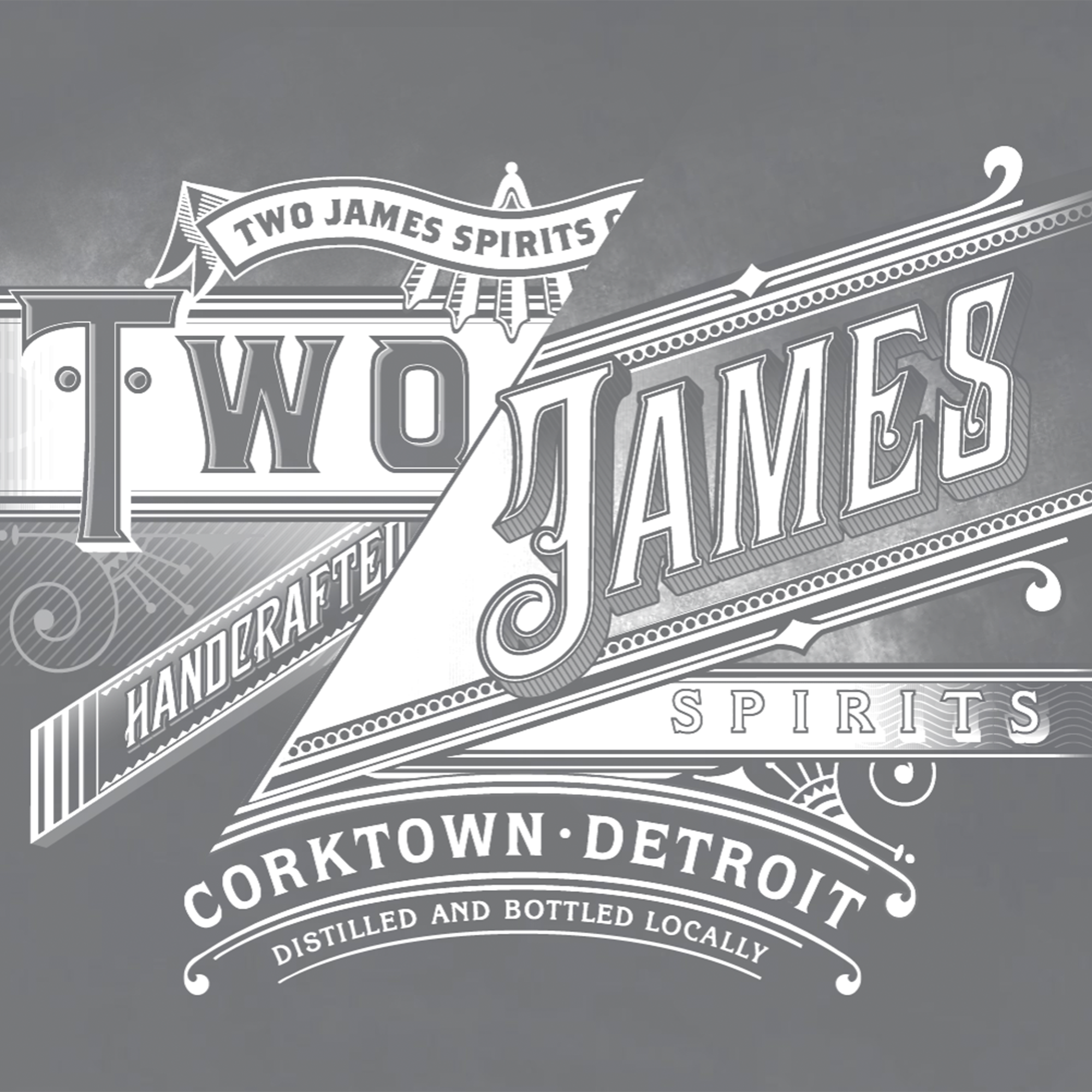 Two James J. Riddle Peated Bourbon
