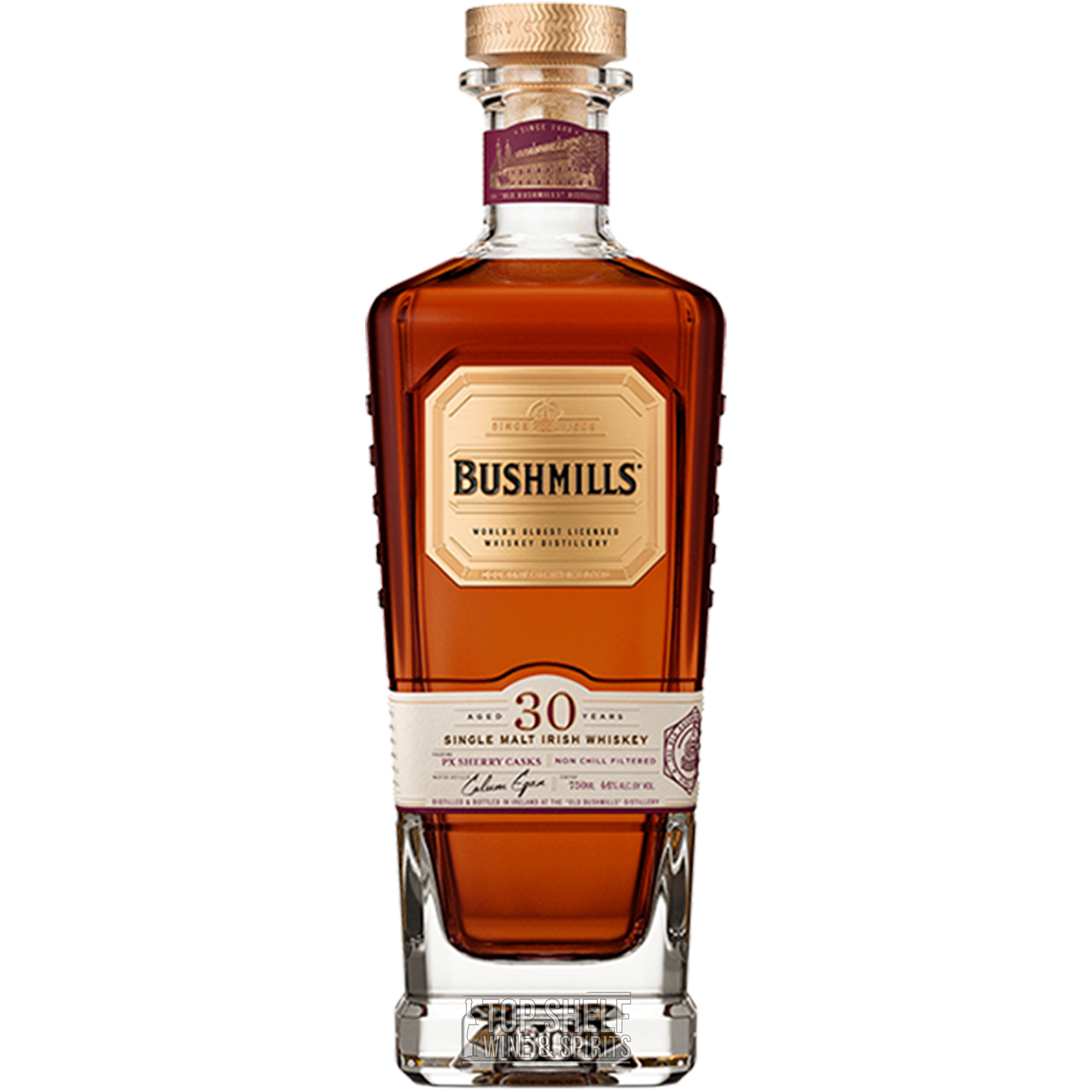 Bushmill's 30 Year Irish Single Malt Whiskey