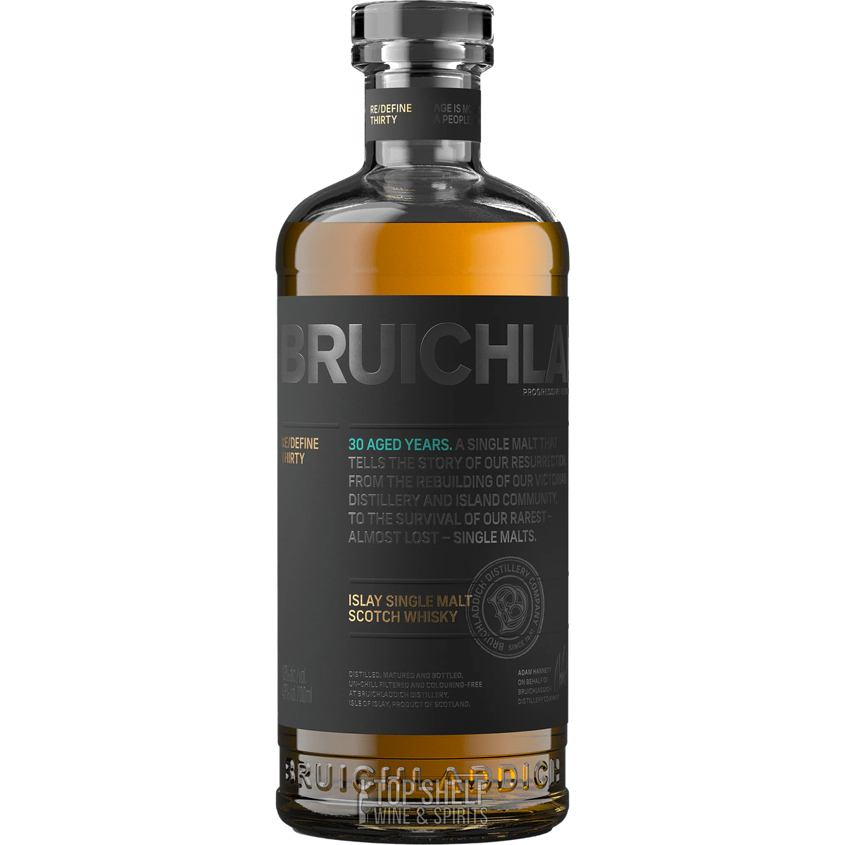 【レア】Bruichladdich 30年 Bruichladdich 30 Year RE/Define Islay Single Malt Scotch