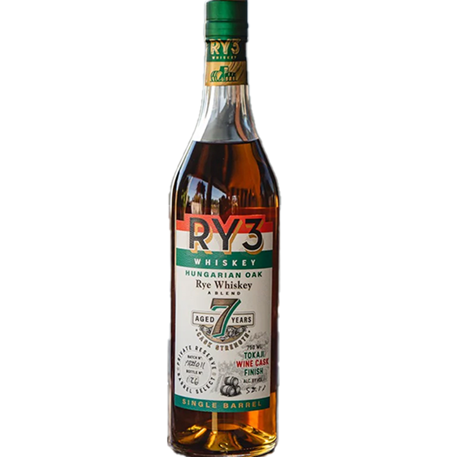 RY3 7 Yr Tokaji Cask Cask Strength Rye