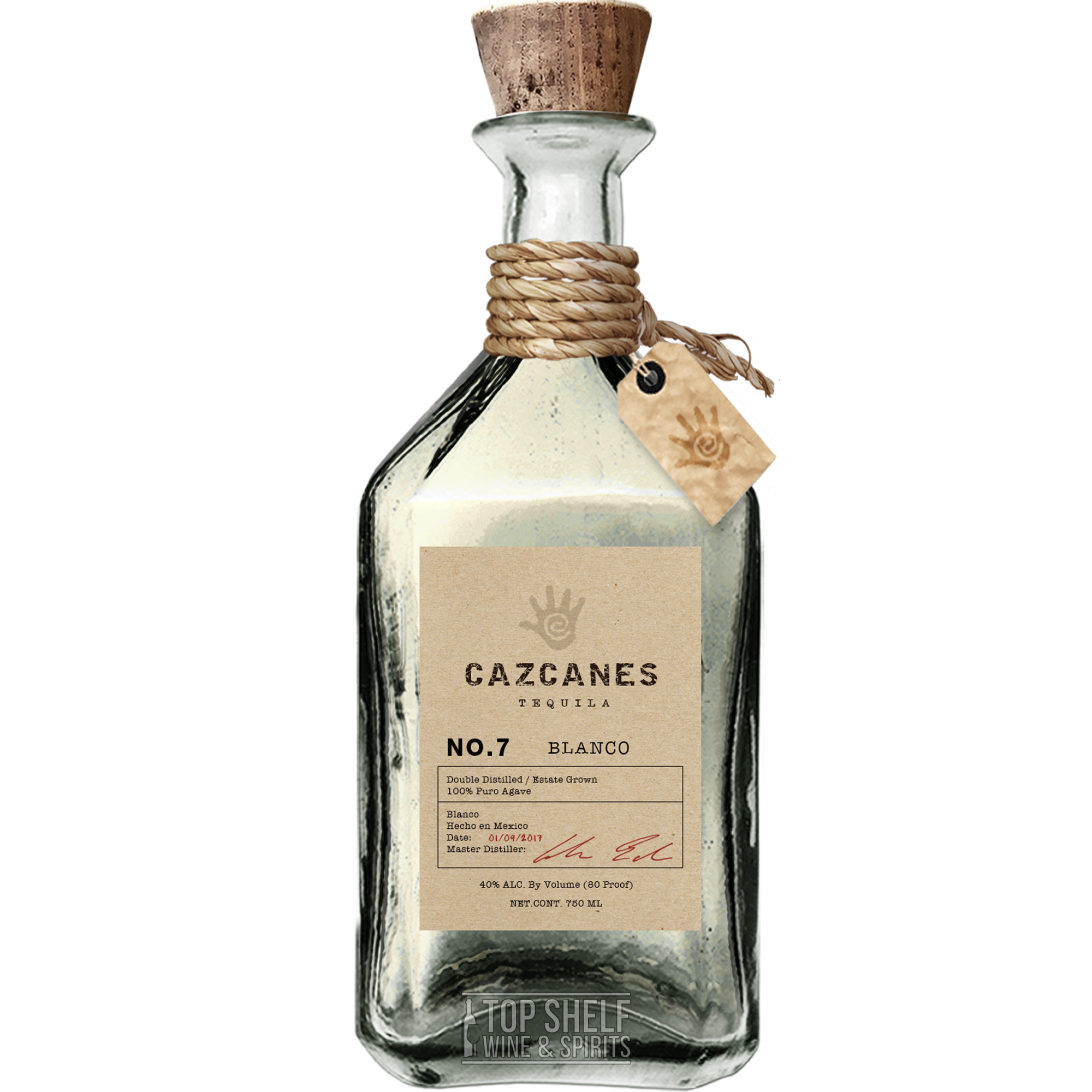 Cazcanes No.7 Blanco Tequila