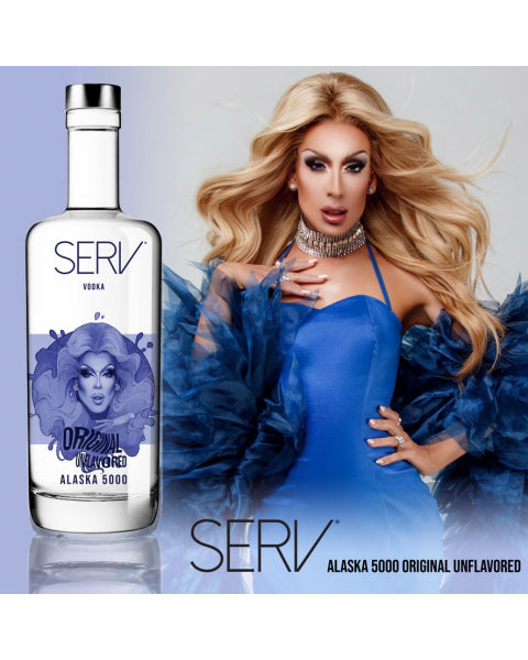 SERV Vodka Original Unflavored Alaska 5000