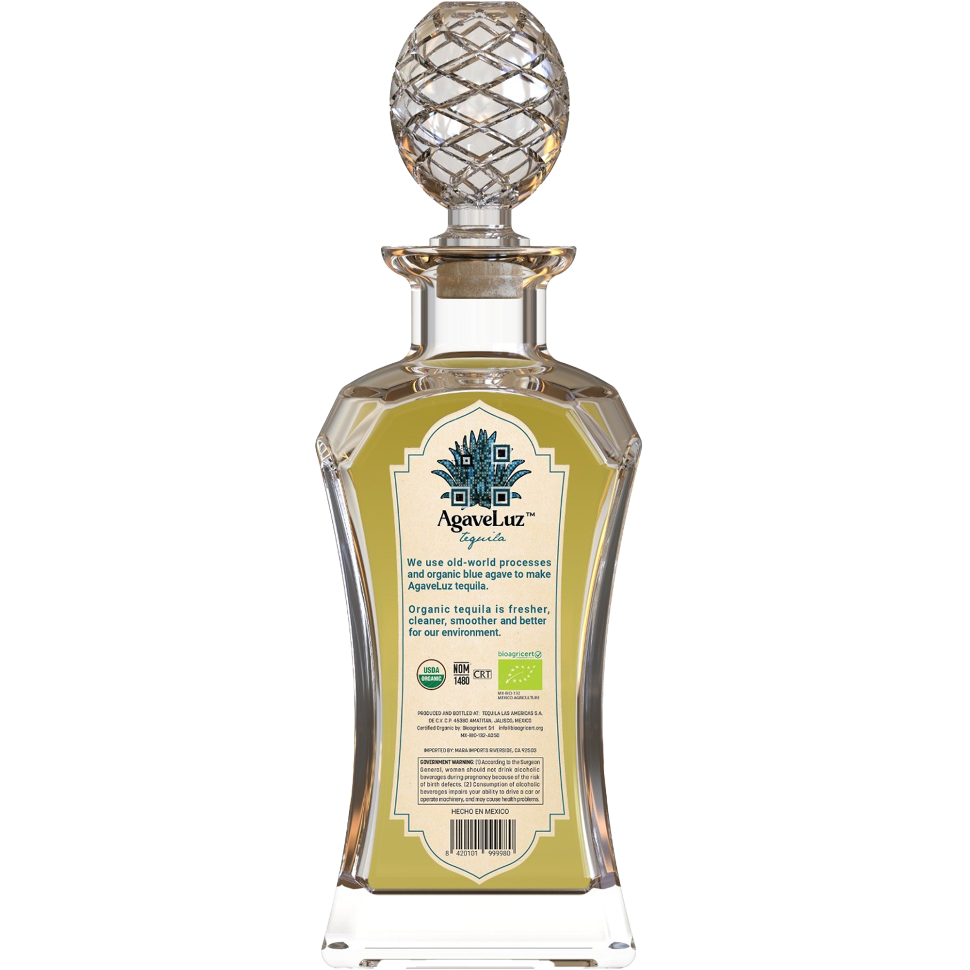 Agaveluz Organic Valentina Edition Reposado Tequila 700ml
