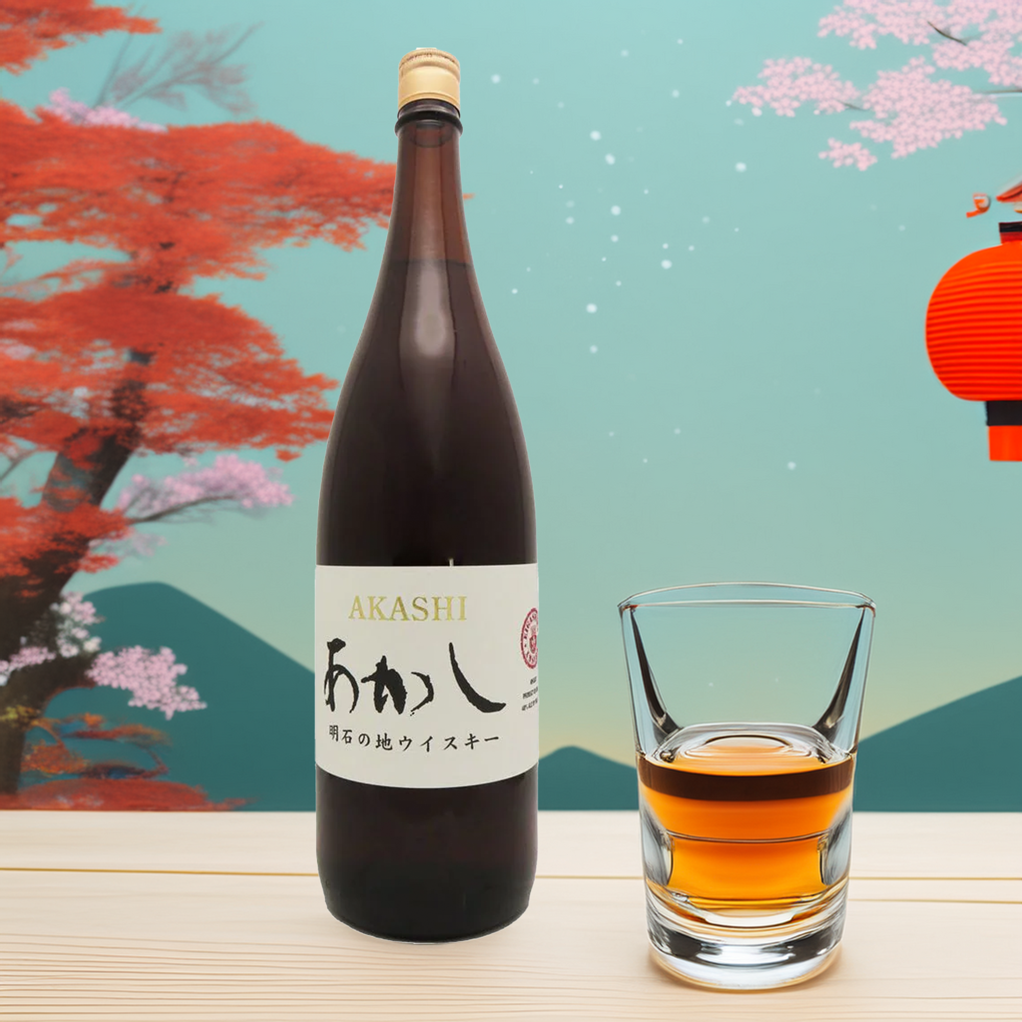 Akashi White Oak Japanese Whisky 1.8L