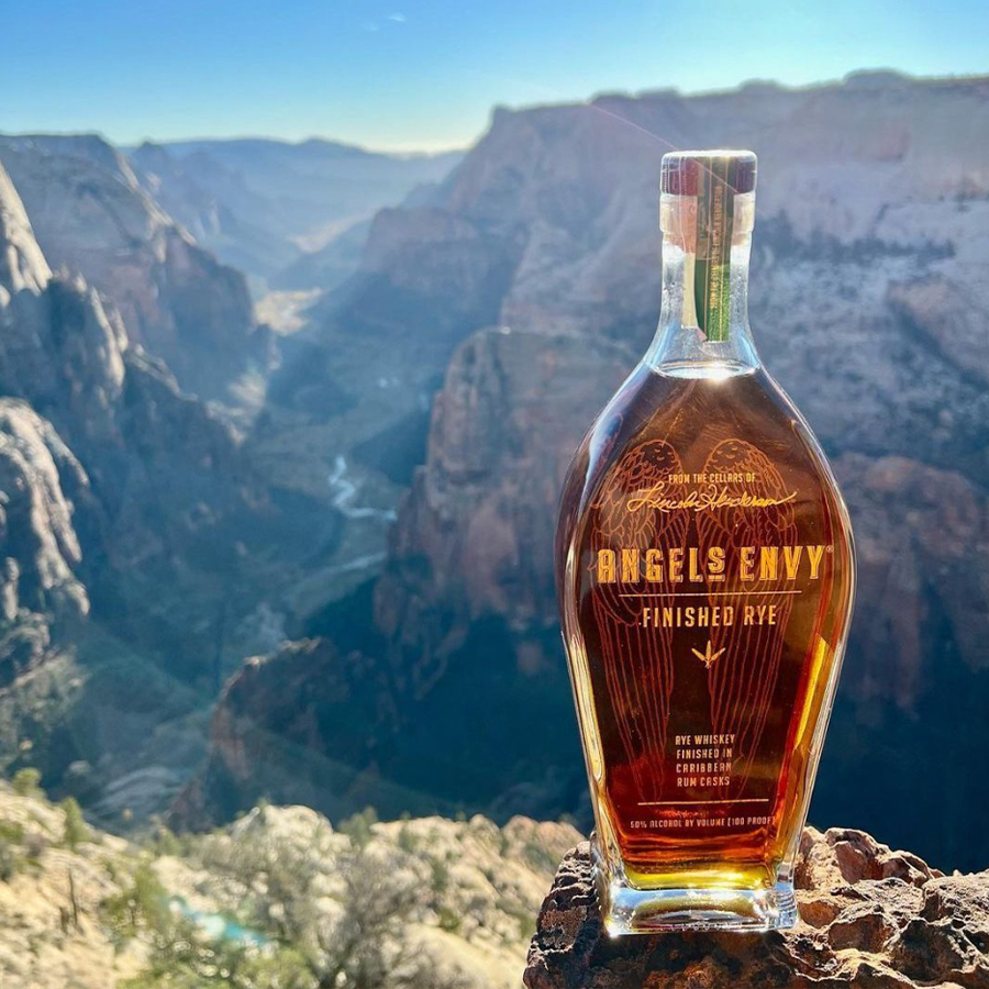 Angel's Envy Rum Finished Rye Whiskey 375ml
