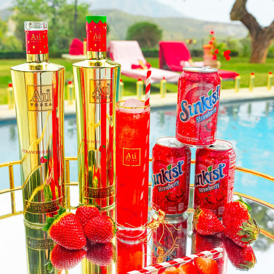Au Strawberry Burst Vodka