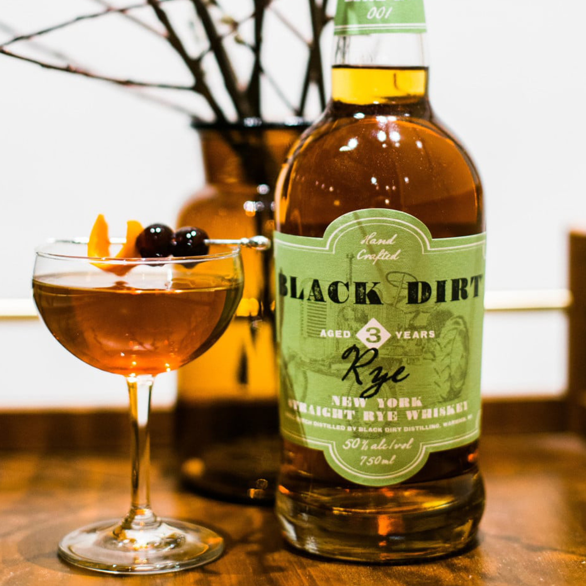 Black Dirt Rye 3 Year Whiskey