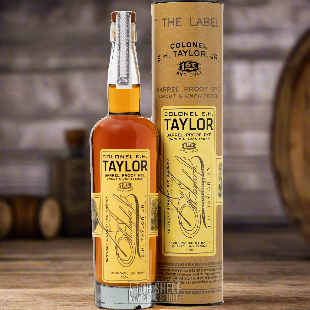 Colonel E.H. Taylor Barrel Proof Rye Unfiltered Uncut Rye Whiskey