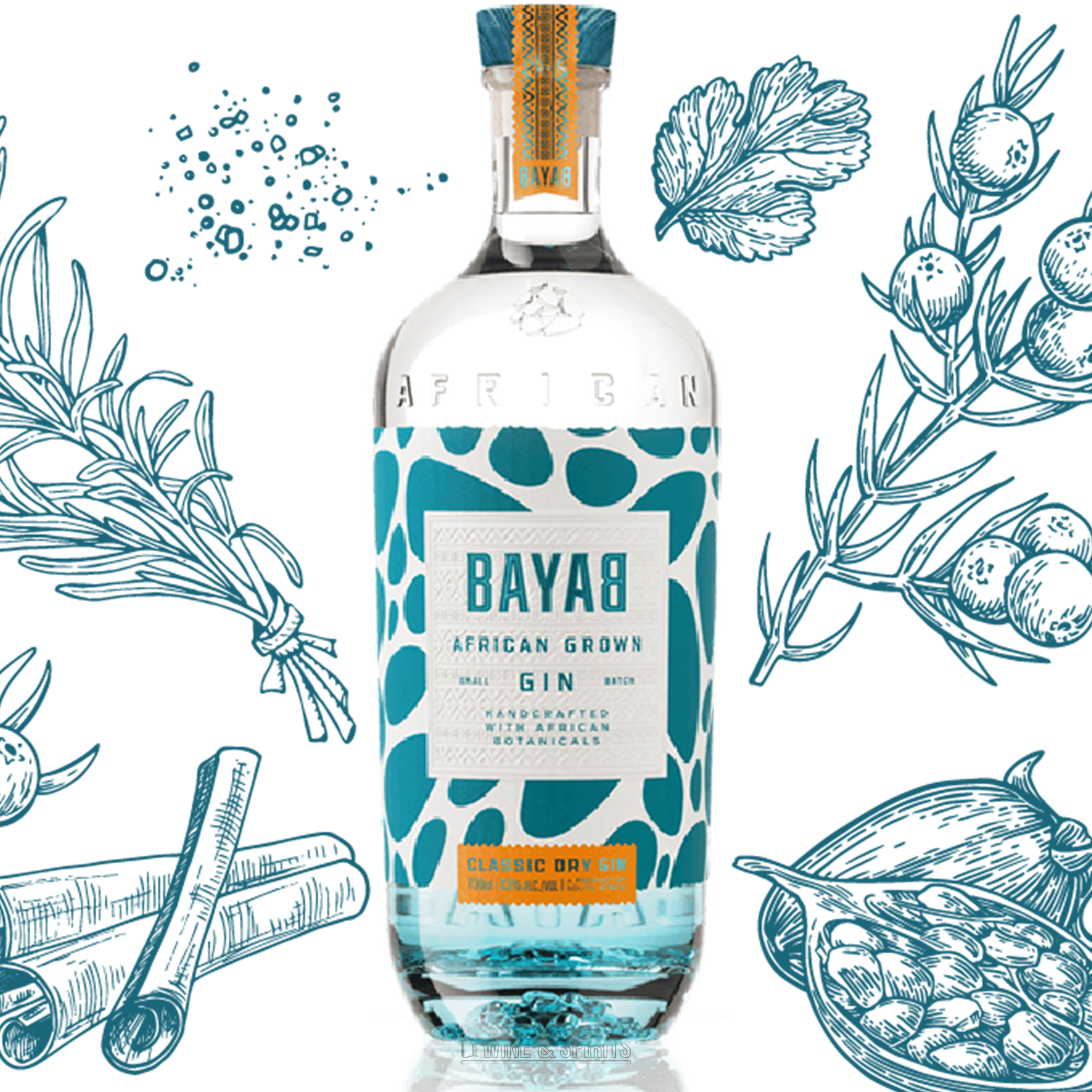 Bayab Classic Small Batch African Grown Dry Gin