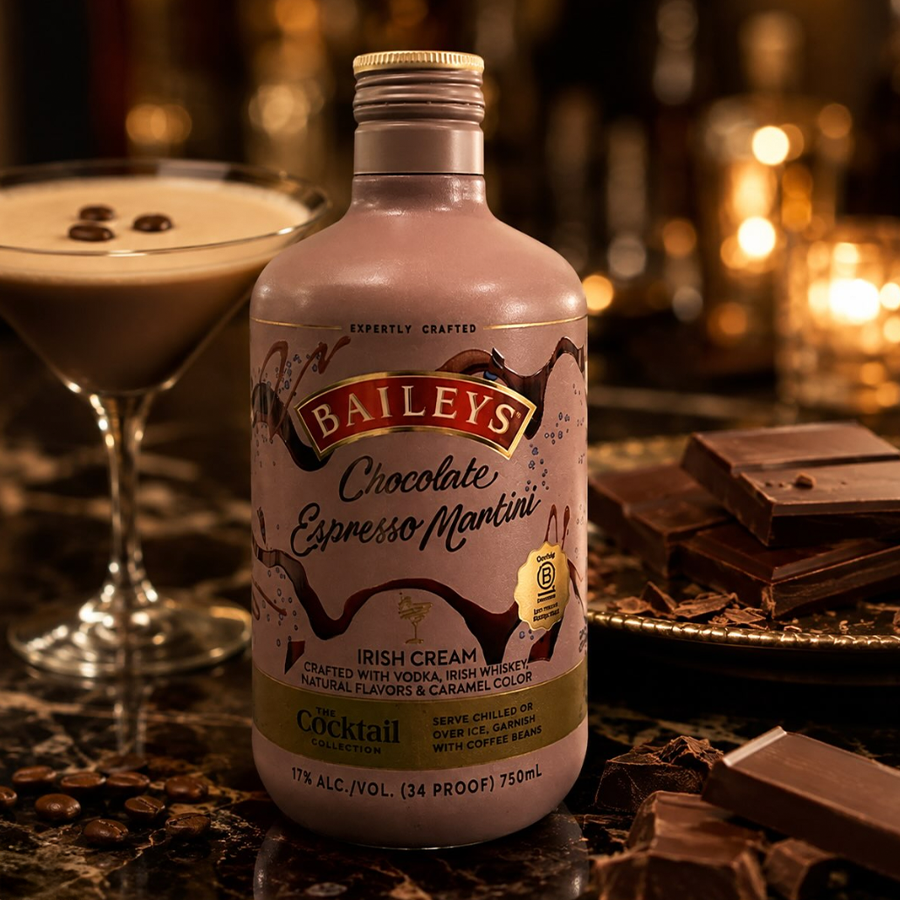 Baileys Chocolate Espresso Martini Cocktail