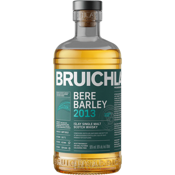 Bruichladdich Bere Barley 2013 Unpeated Islay Single Malt
