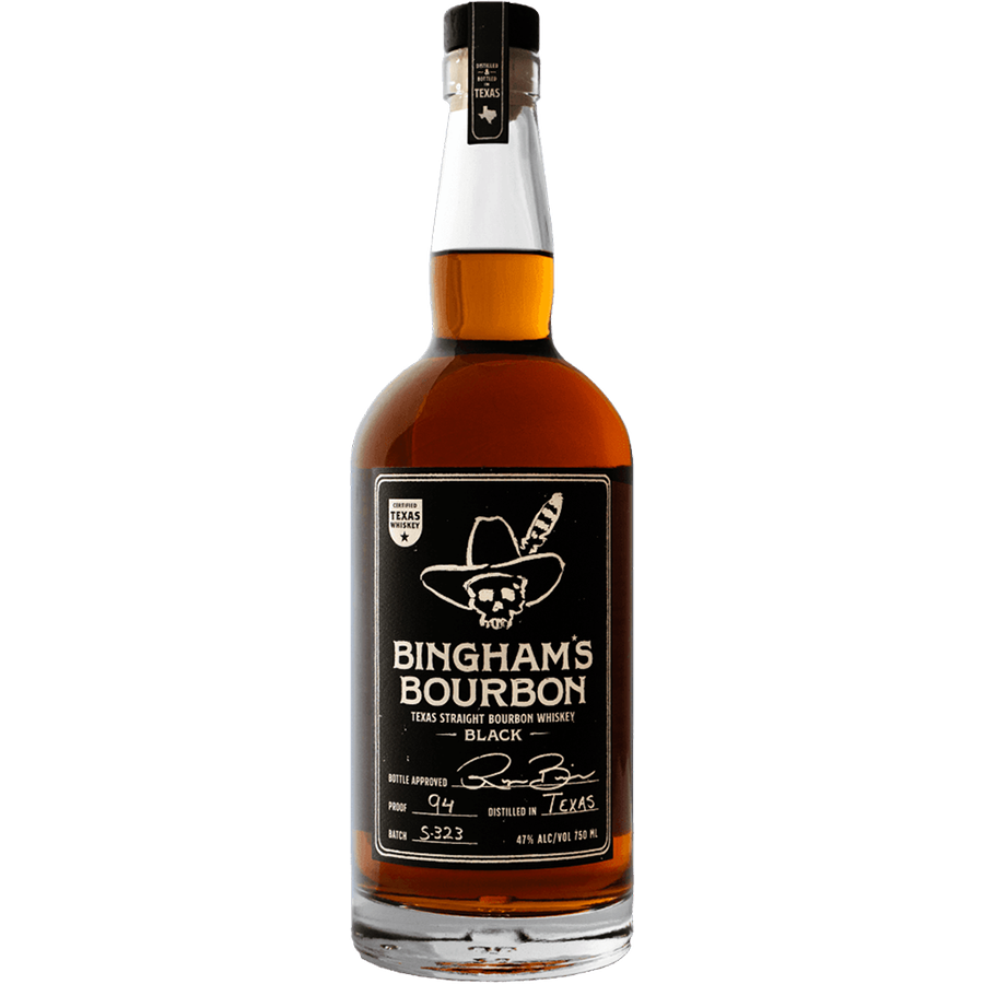 Bingham’s Black Texas Straight Bourbon Whiskey