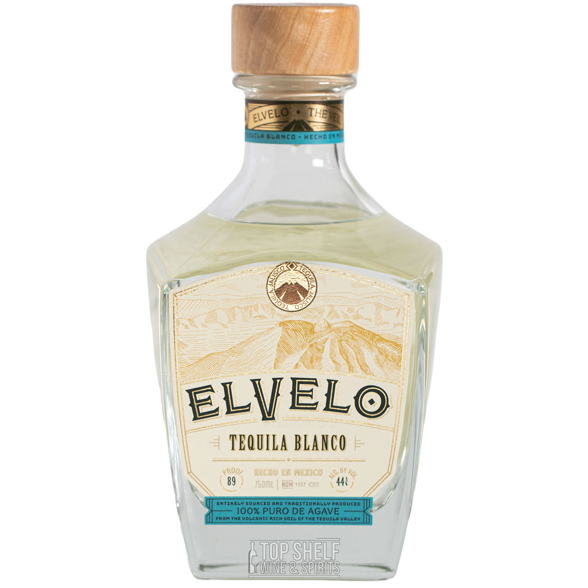 Elvelo Blanco Tequila 1L