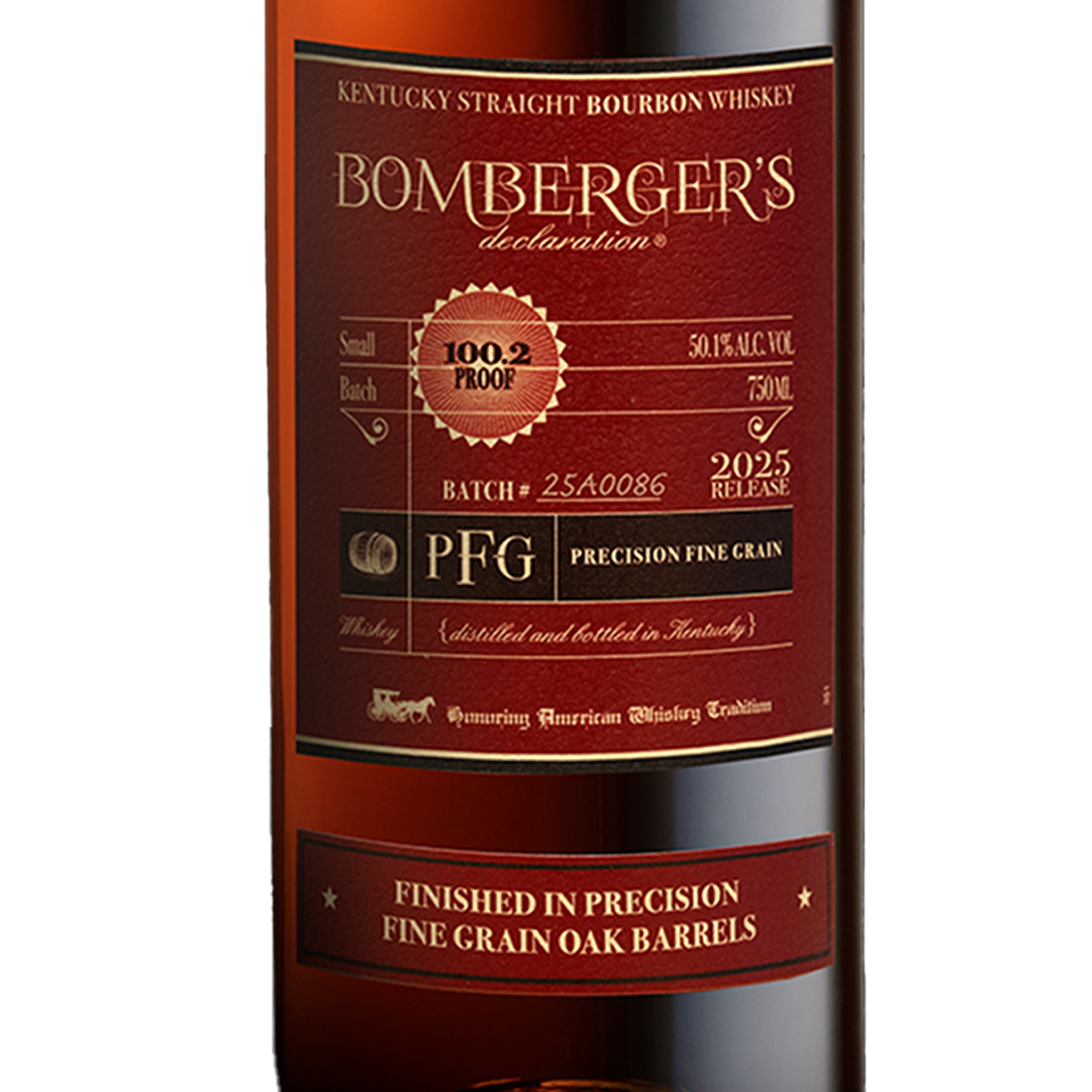 Bomberger’s PFG™ (Precision Fine Grain) Bourbon 2025 Edition