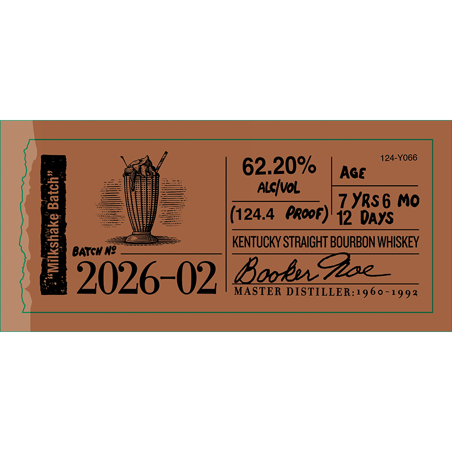 Booker's Milkshake Batch 2026-02 Bourbon