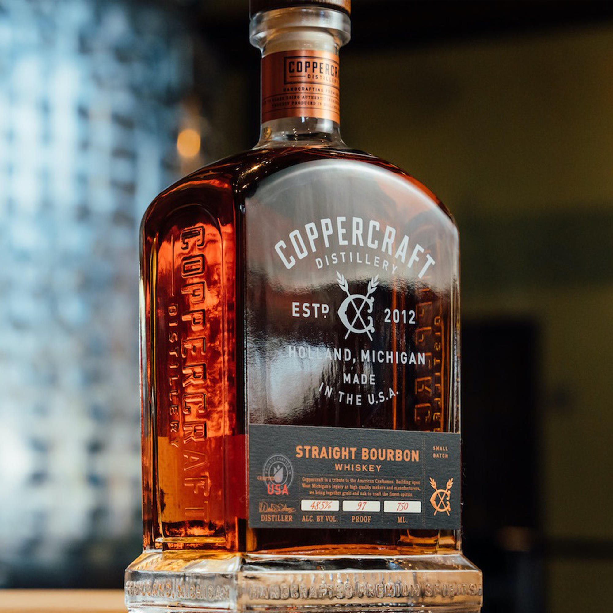 Coppercraft Straight Bourbon Whiskey