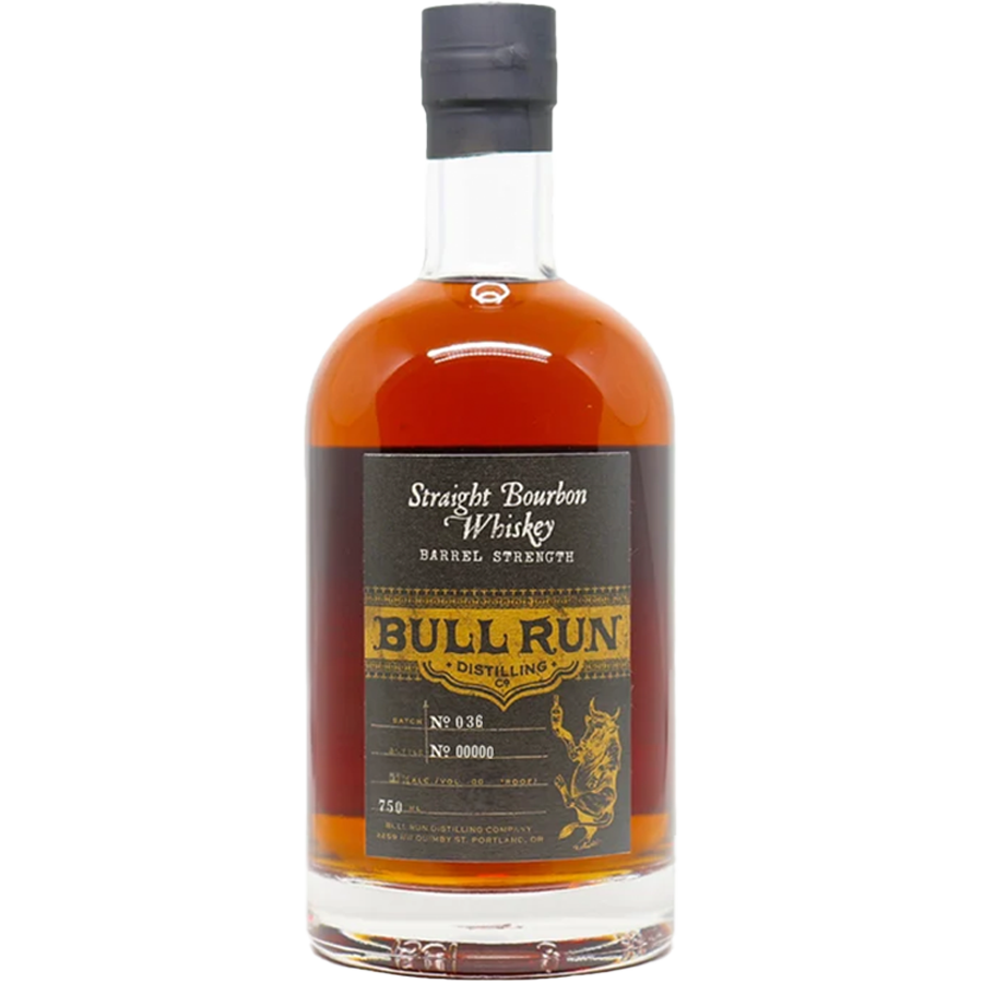 Bull Run Barrel Strength Straight Bourbon Whiskey