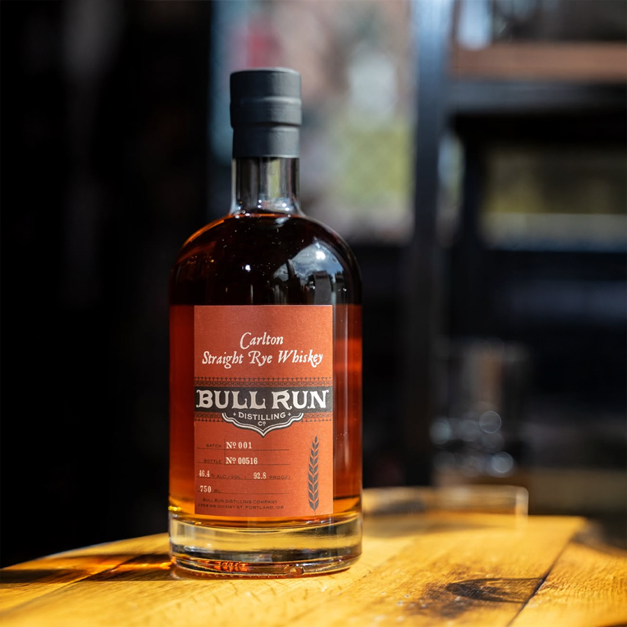 Bull Run Carlton Rye Whiskey